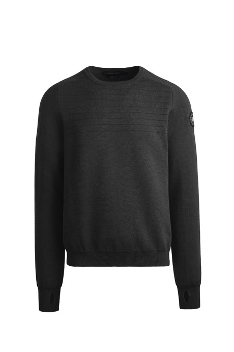 Shop the men's Conway Crew Neck Sweater Black Label