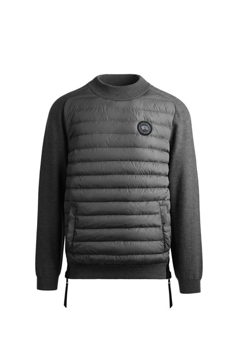 Shop the men's HyBridge Knit Reversible Pullover Black Label