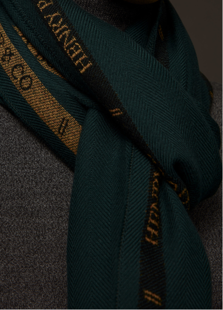 Selvedge 编织围巾