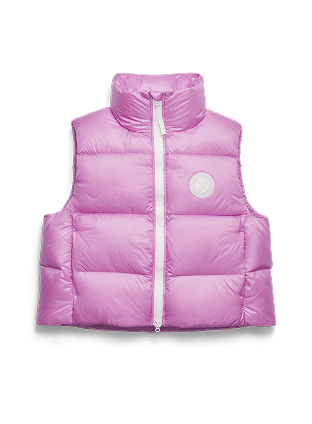 Women s Gilets Body Warmers Long Puffer Gilets Canada Goose ZA