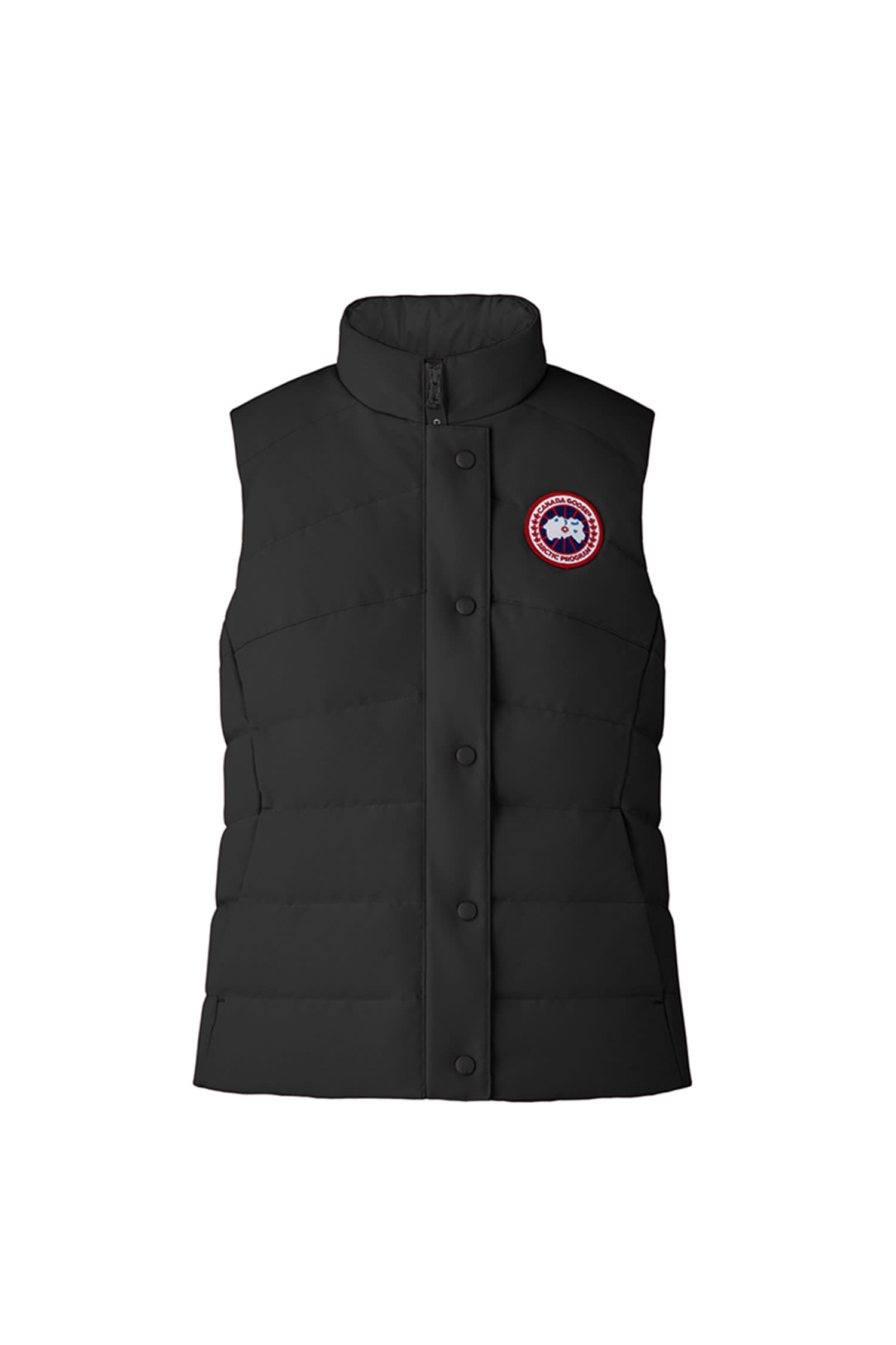 Goose vest womens top