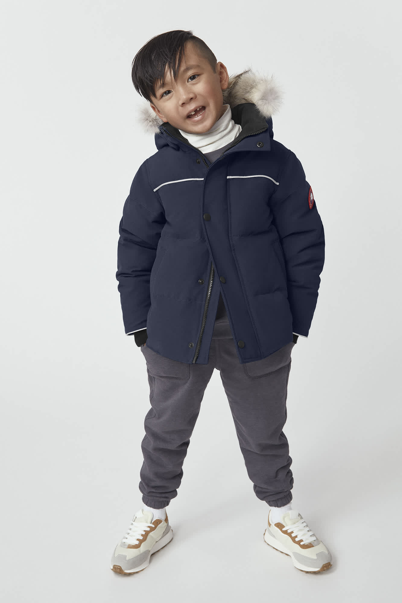 Kids goose down jacket store