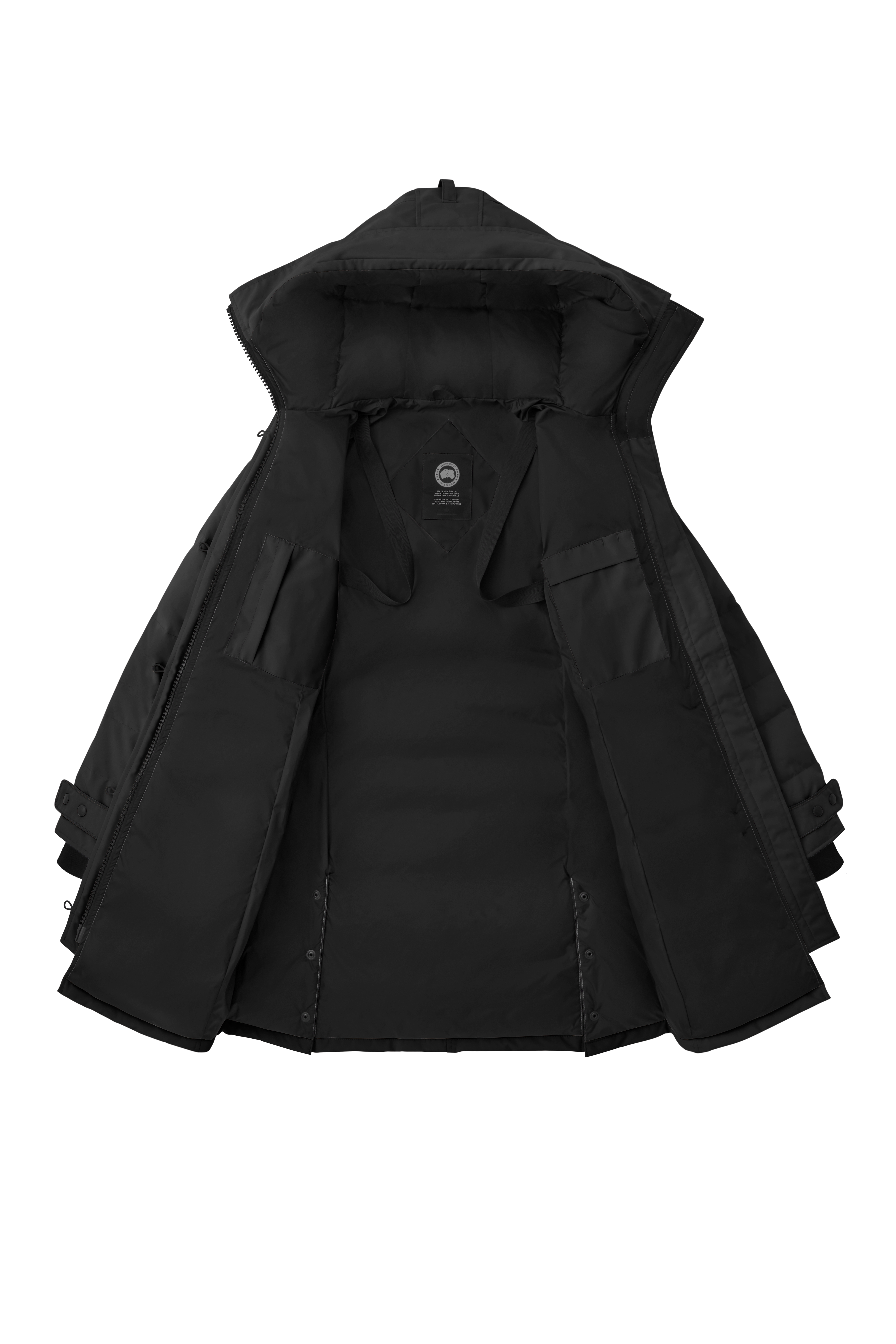 Women s Lorette Parka Black Label Canada Goose US