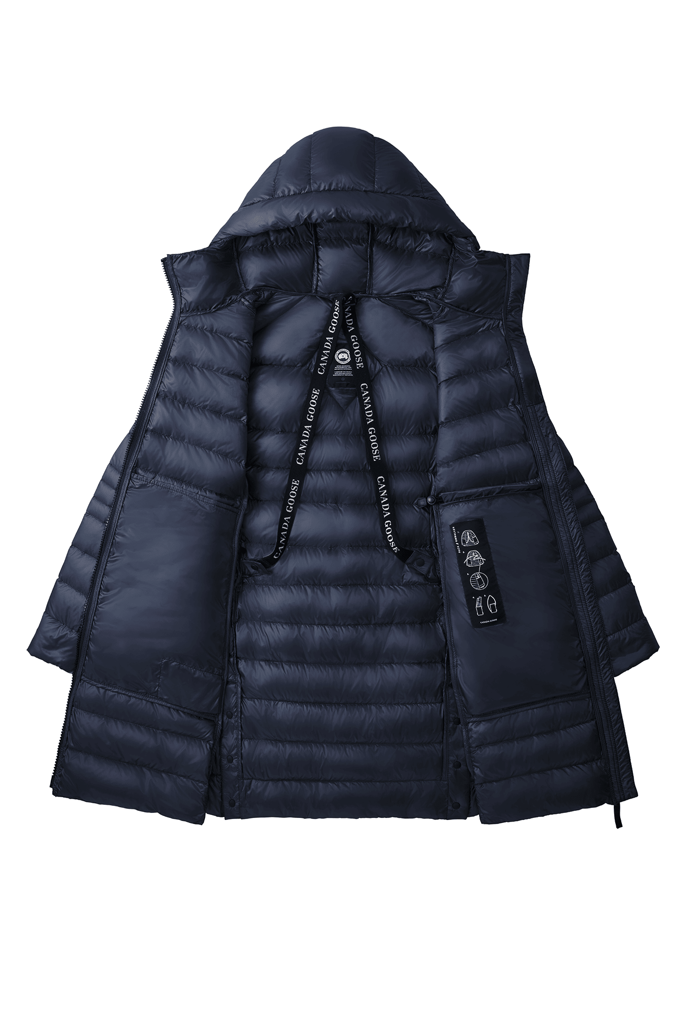 Women's Cypress Hooded Down Jacket Black Label | Canada Goose US
