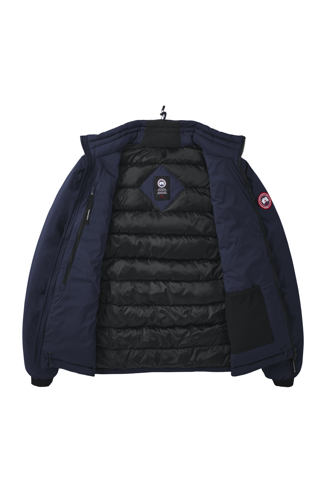 Canada goose lodge jacket red top