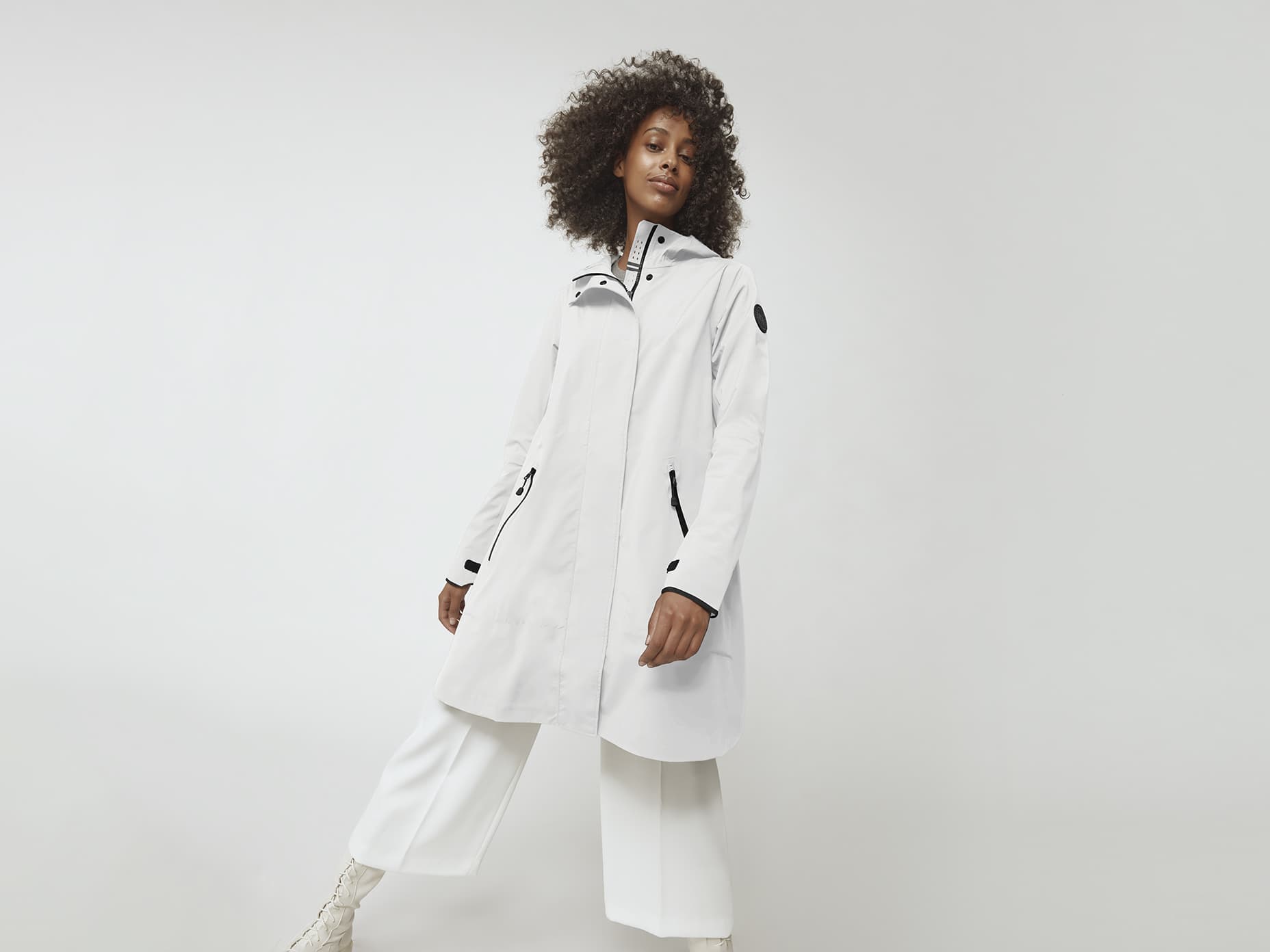 Women s Kitsilano Jacket Black Label Canada Goose