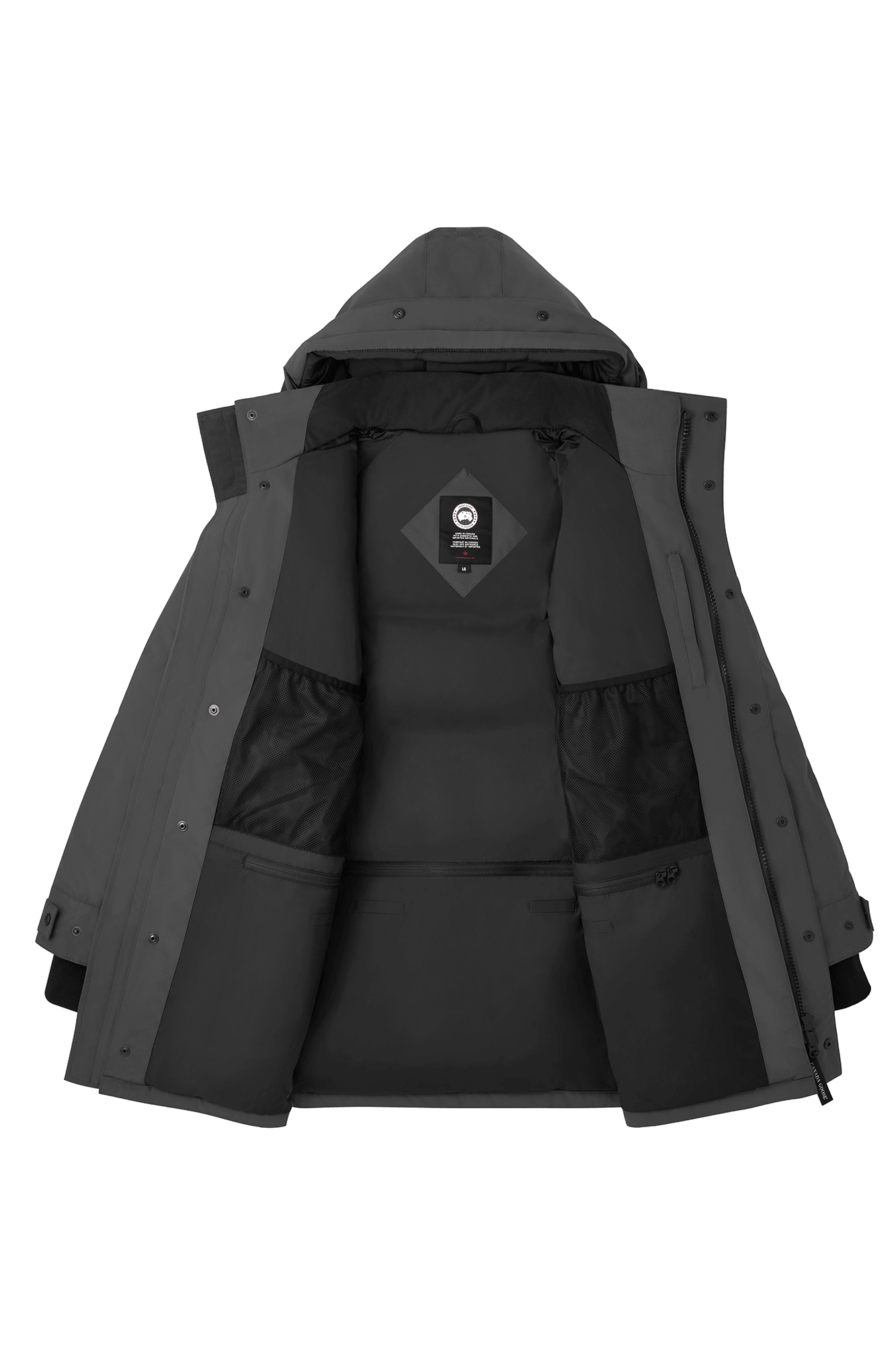 Emory slim fit genuine coyote fur trim parka new arrivals