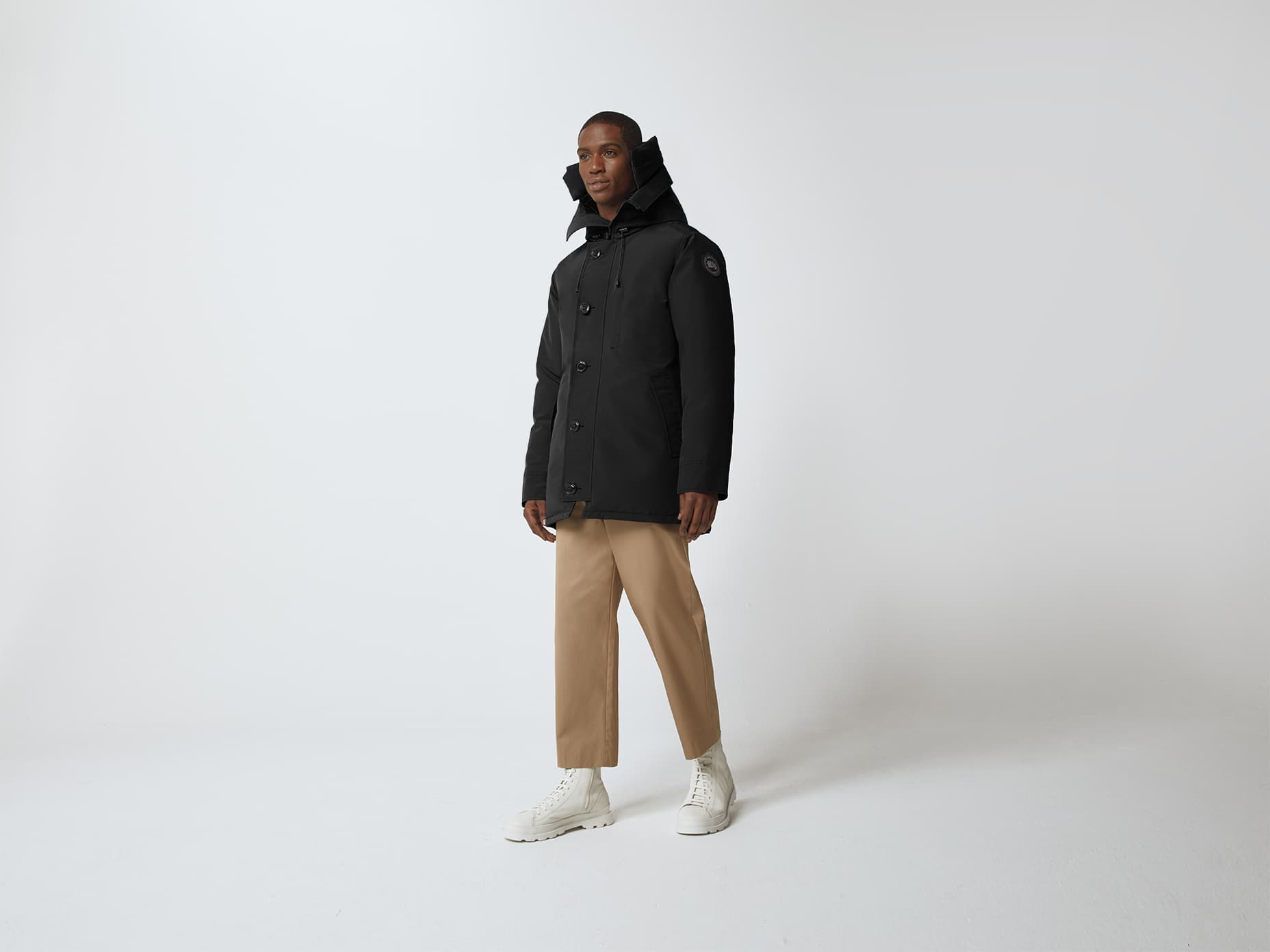 ジャケット・アウター   CHATEAU PARKA BLACK LABEL Chateau Parka Black Label Hood Trim | Canada Goose CN