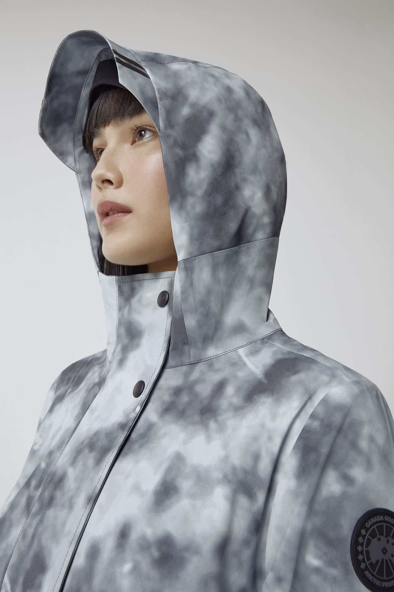 Women's Kitsilano Jacket Black Label Print | Canada Goose CN