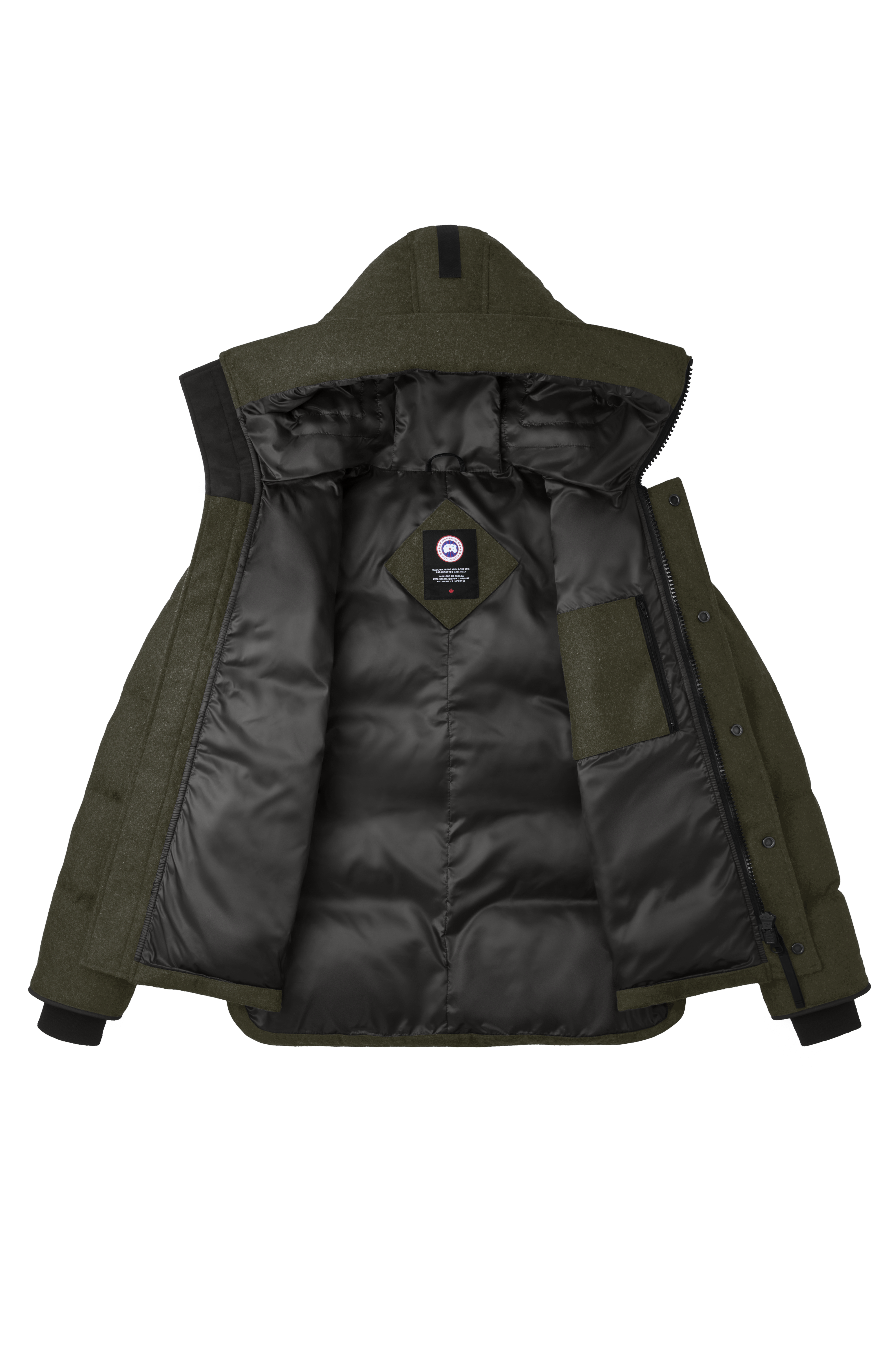 canada goose macmillan military green