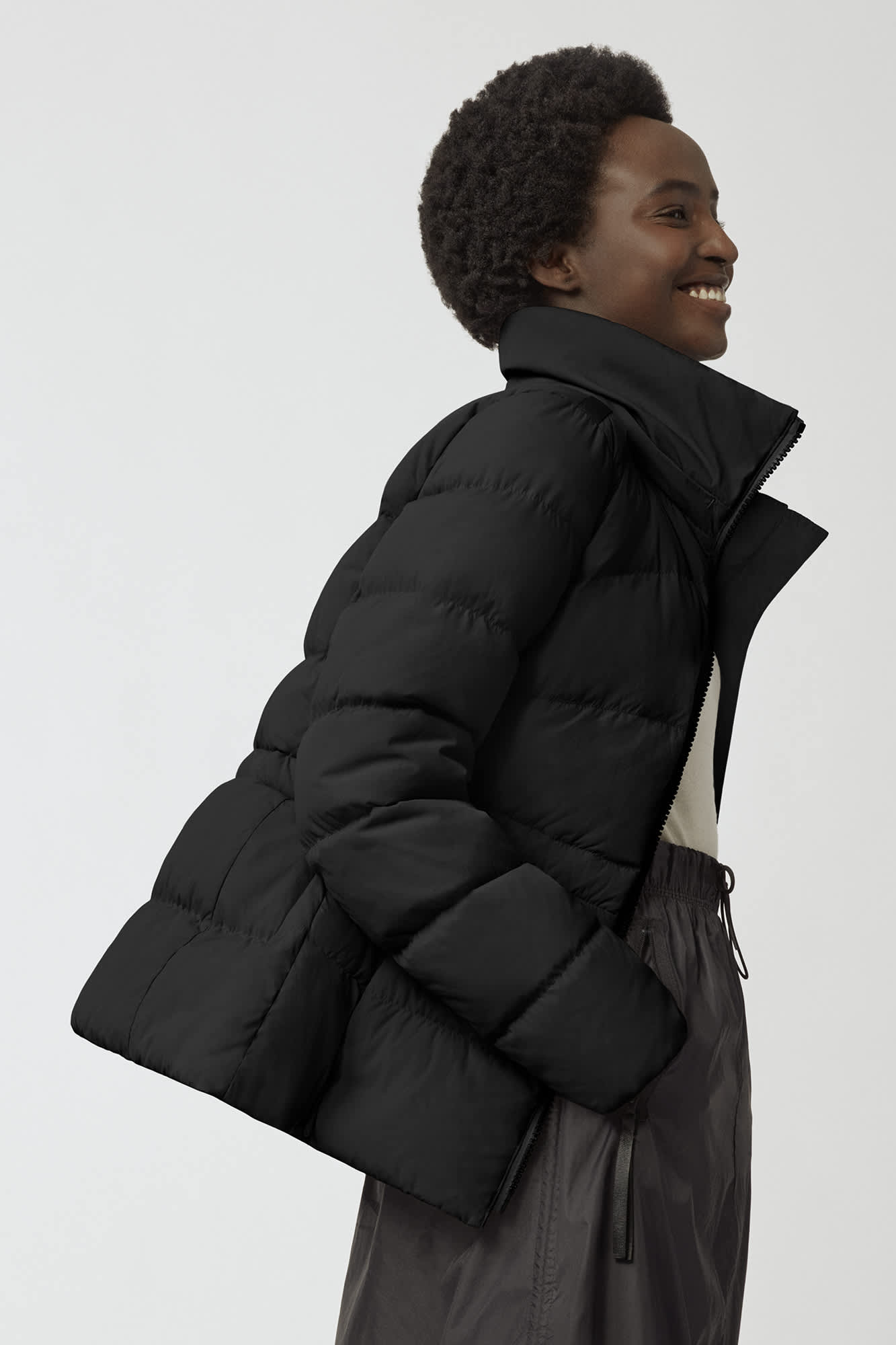 Womens short canada goose deals