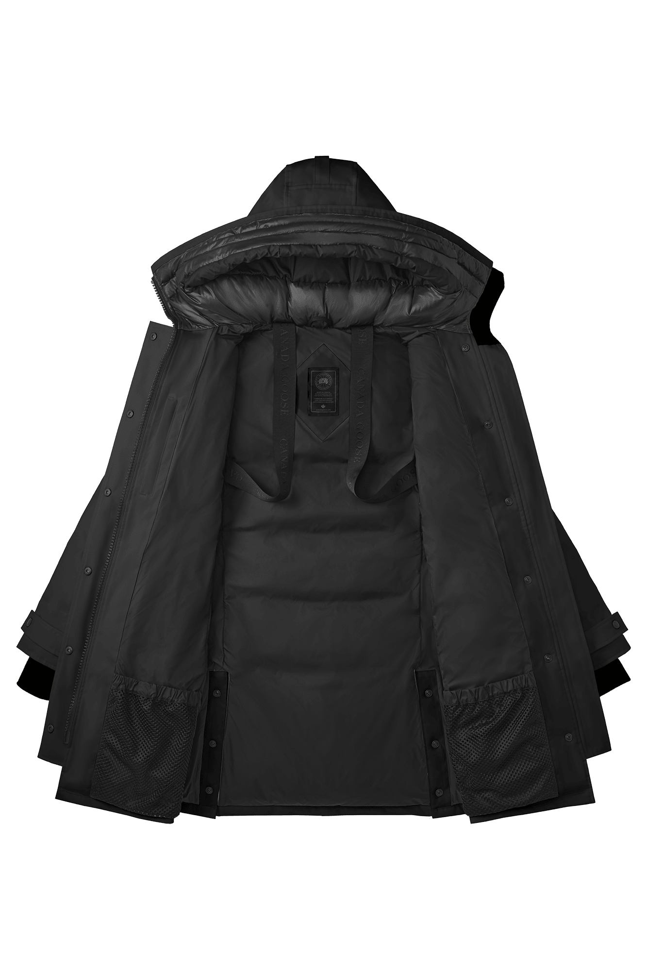 Canada goose black shelburne parka outlet