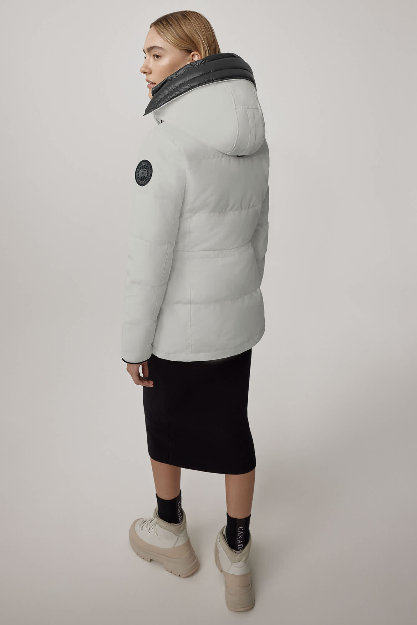 Canada goose chelsea parka black label cheap