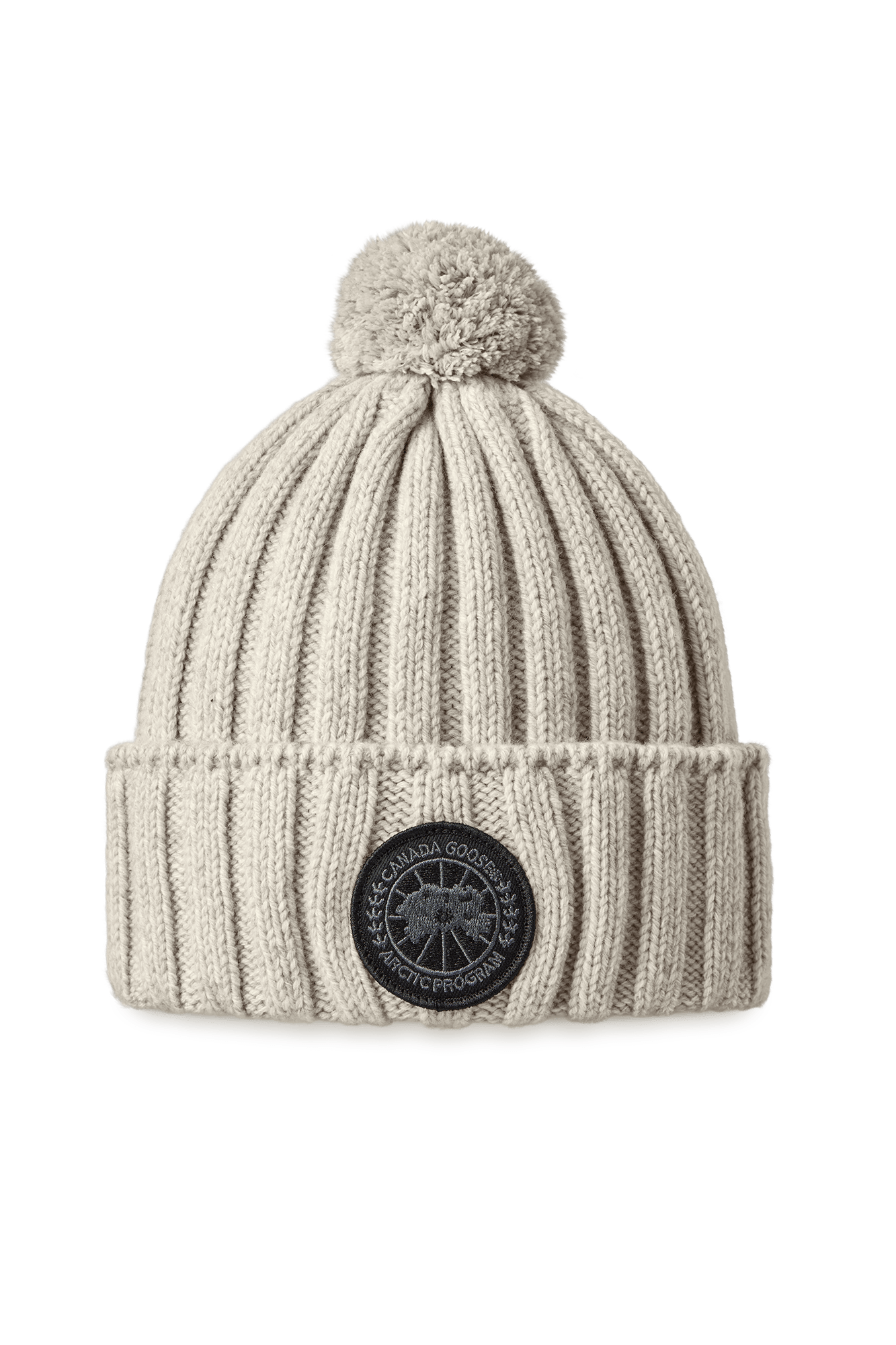 Pom Cashmere Beanie Ribbed | Canada Goose LU display picture 3