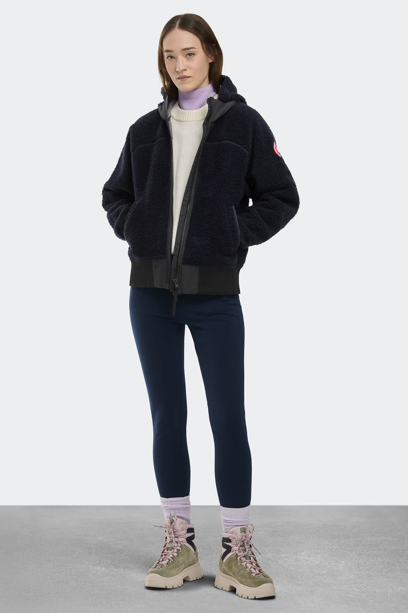 【カナダグース】フリース☆Simcoe Oversized Hoody クラシック Simcoe Oversized Hoody Kind High Pile Fleece | Canada Goose