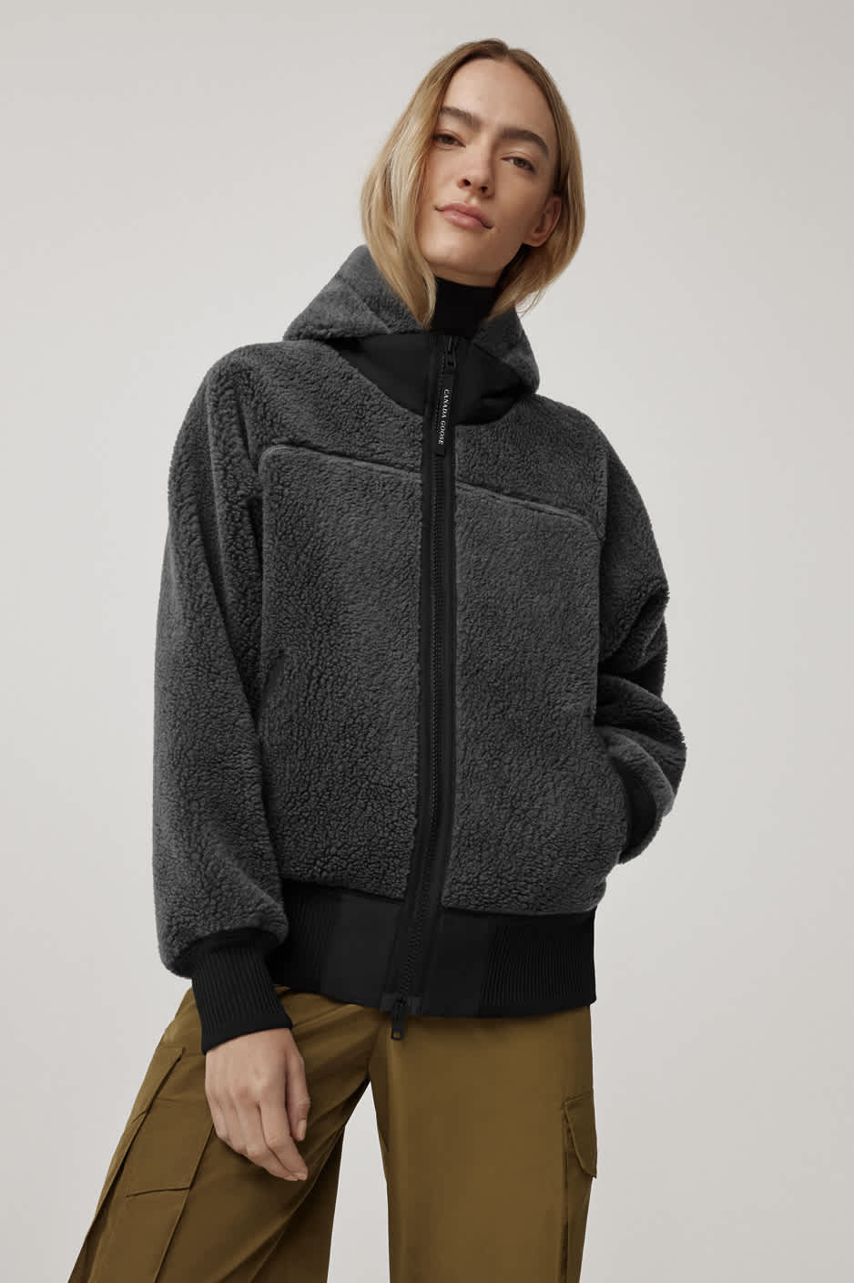 Simcoe Oversized Hoody Kind High Pile Fleece | Canada Goose US