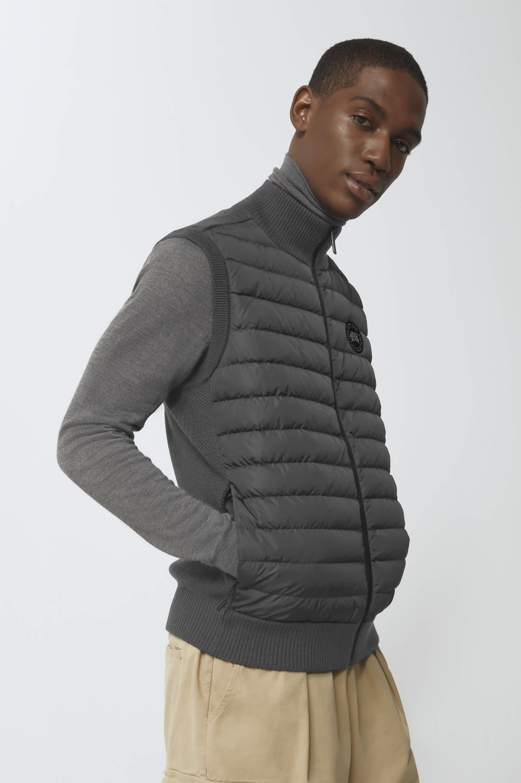 Men s HyBridge Collection Knitted Down Jackets Canada Goose US