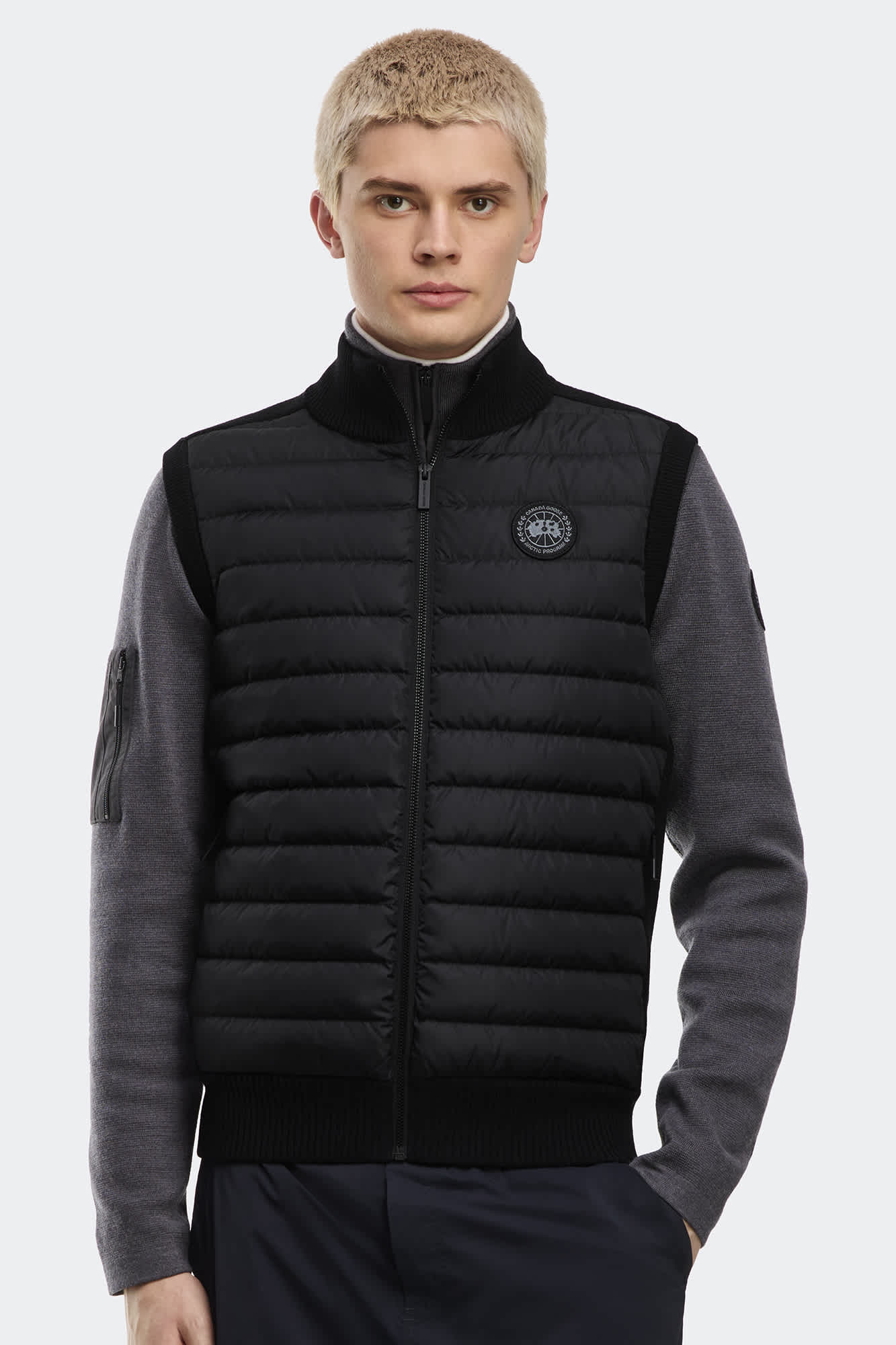 WINSOME HYBRID VEST - BRITISH GREY