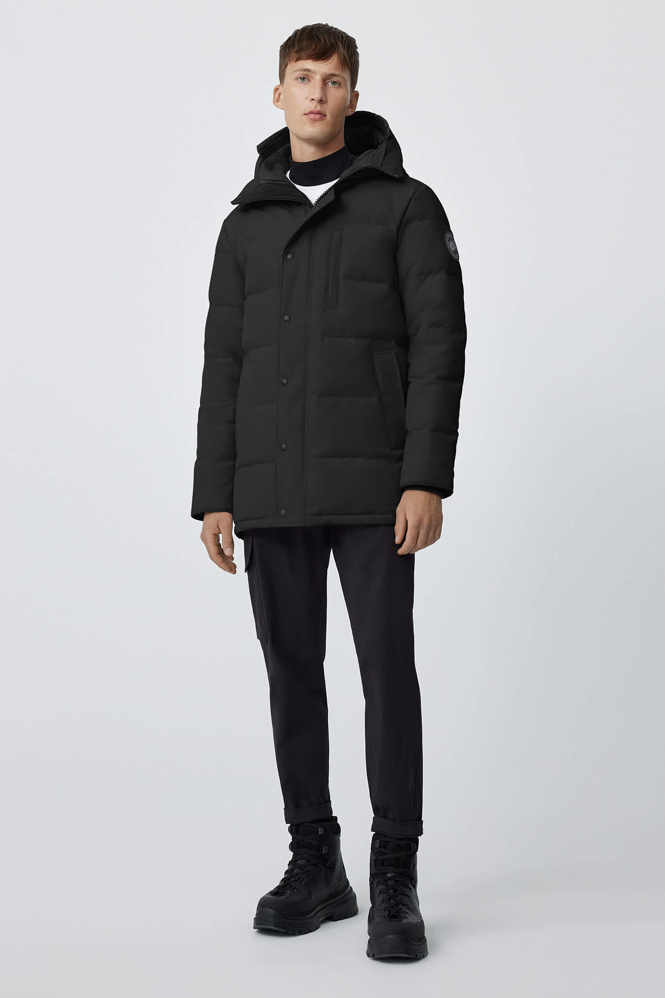 Canada Goose Carson Parka Black Label Men Coastal Grey 6 7