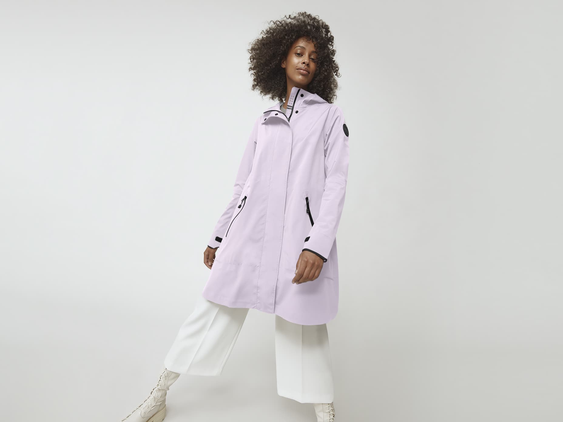 Women s Kitsilano Jacket Black Label Canada Goose