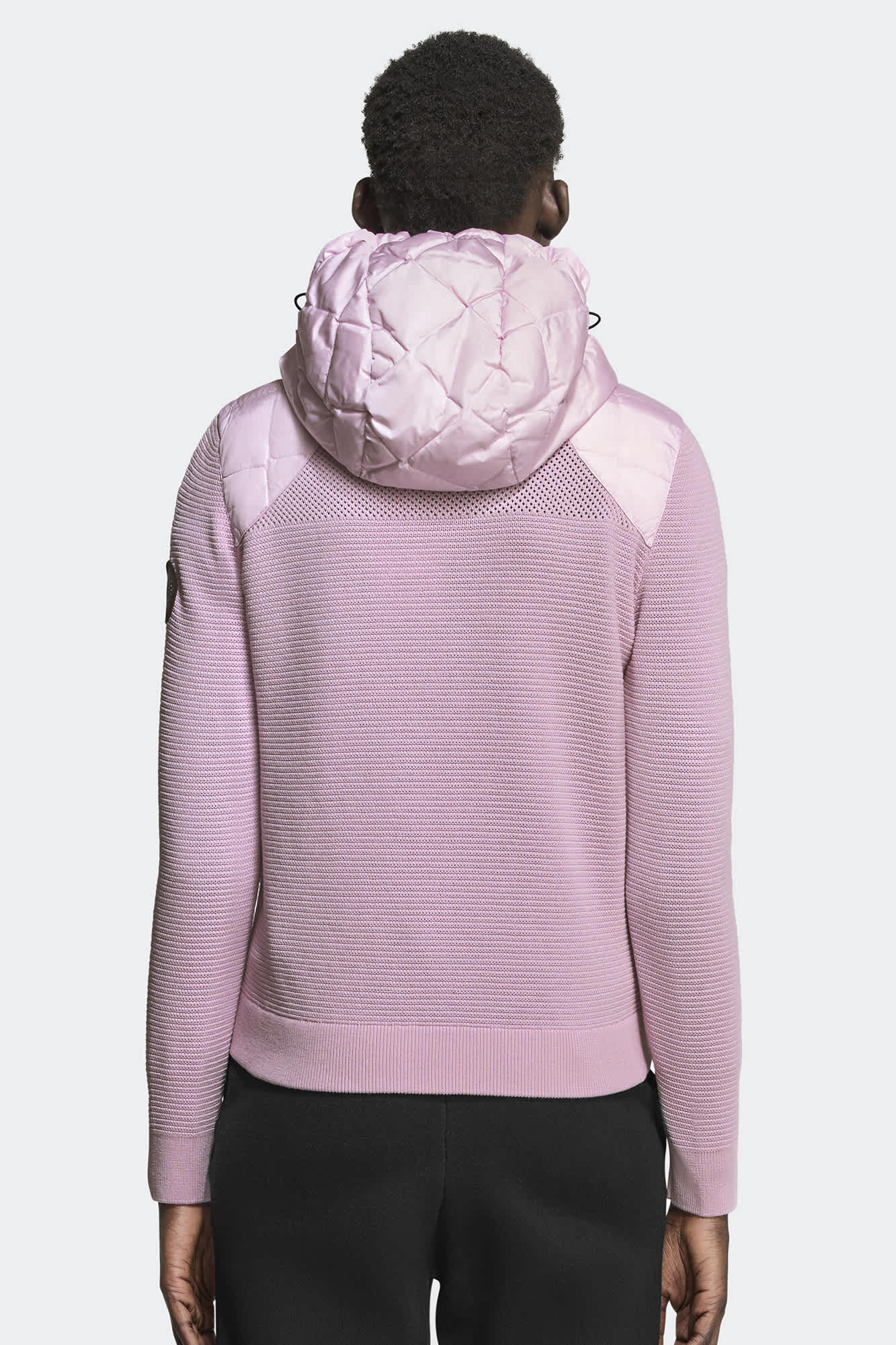 Canada goose hybridge quilted knit hoody best sale