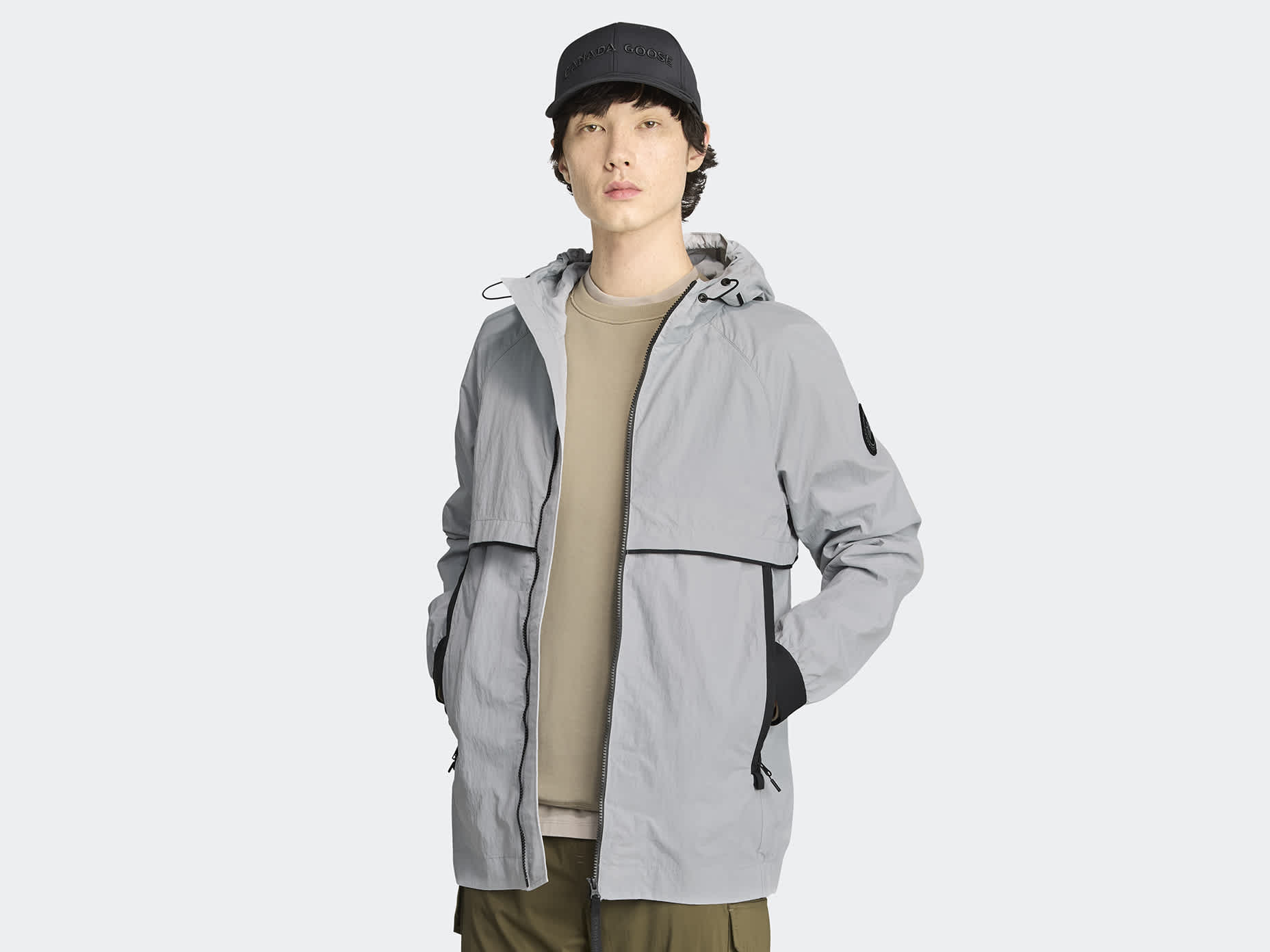Neko Hoodie(Akubi)-グレー | harapeco Store