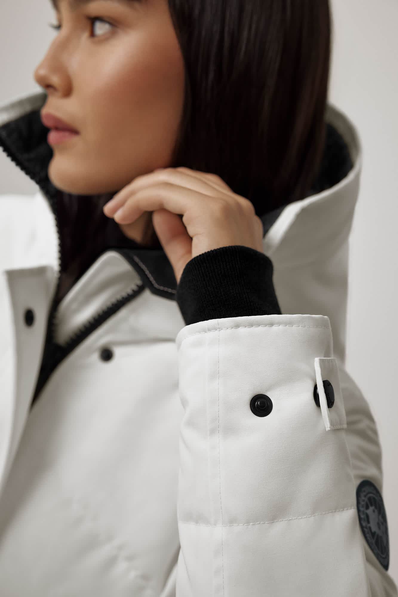 Canada goose lorette black label best sale