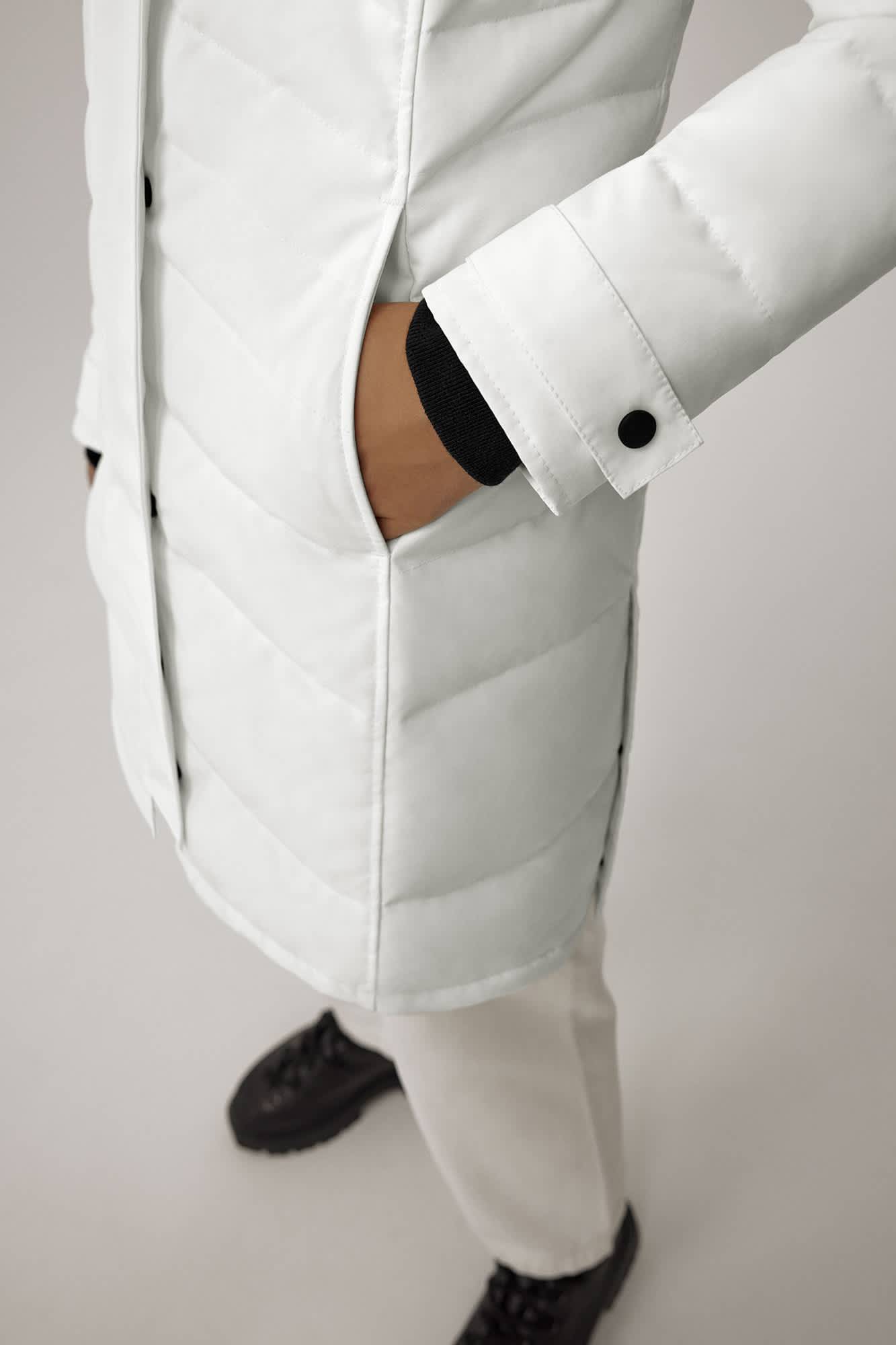 Canada goose lorette parka north star white clearance