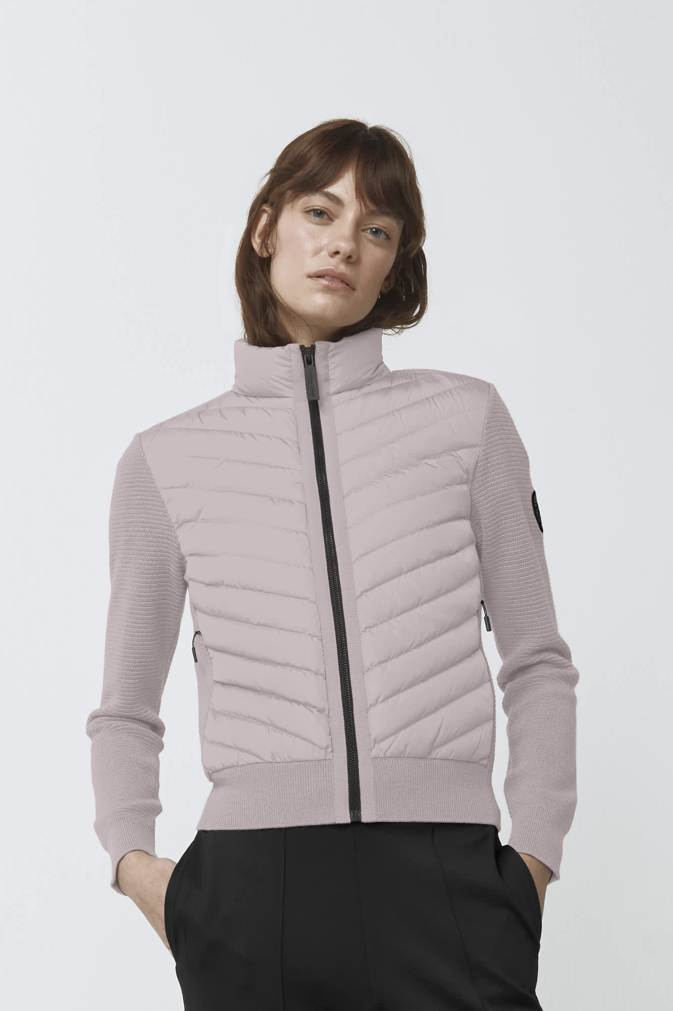 HyBridge Knit Jacket Black Label Canada Goose US