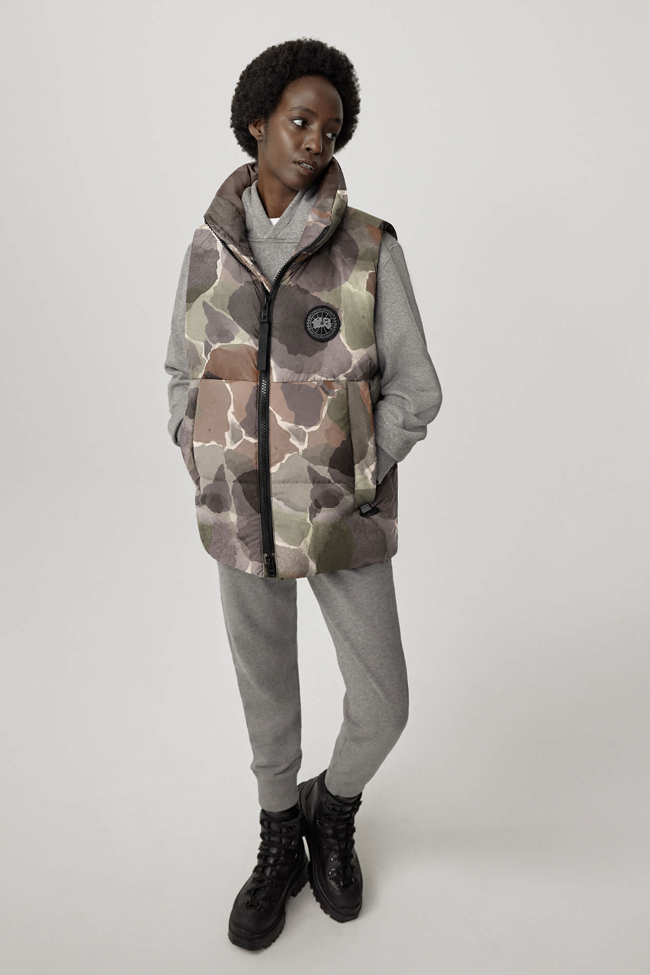 Everett Vest Botanical Print | Canada Goose YC
