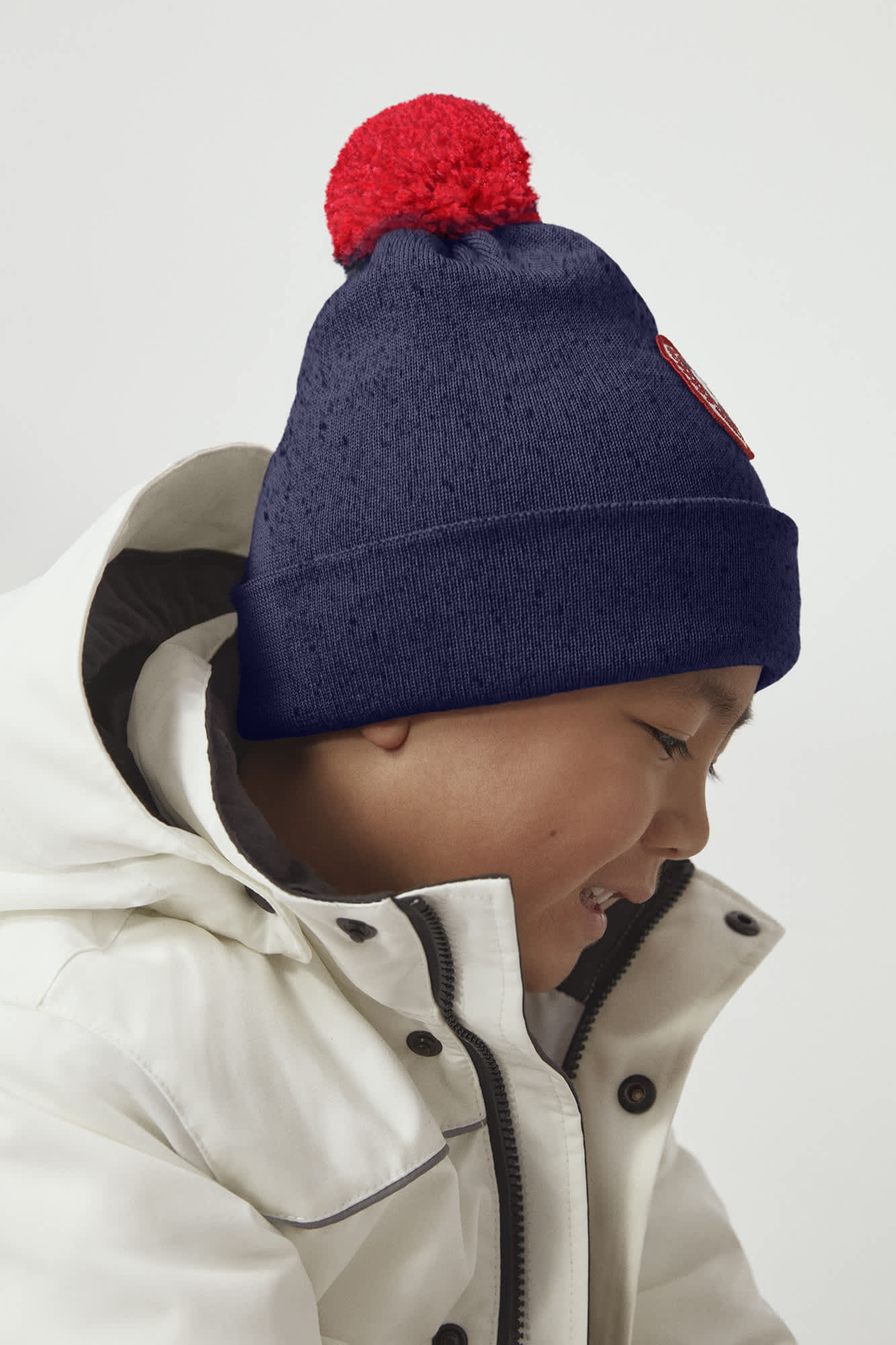 Canada goose pom pom hat hot sale