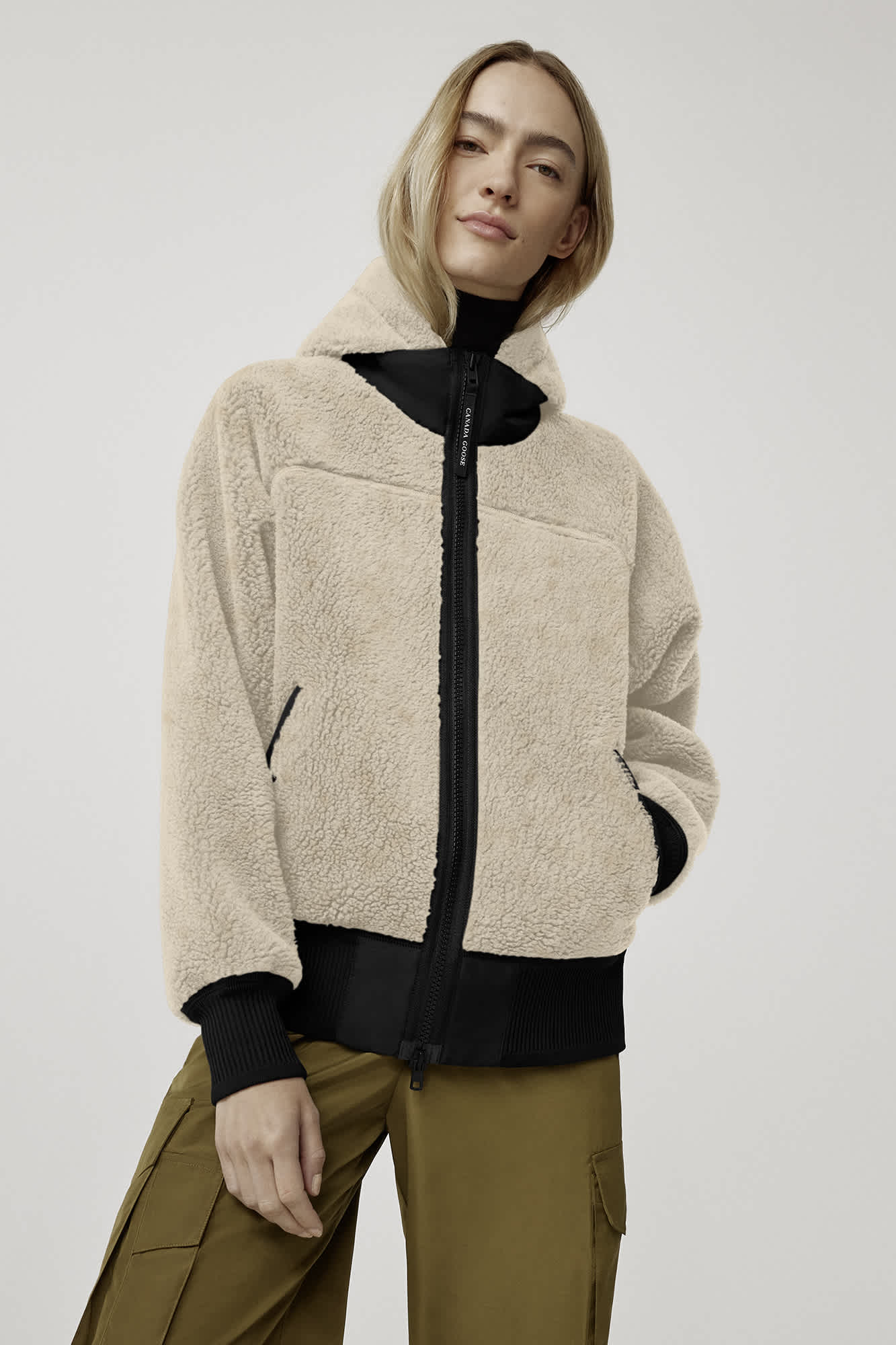 Simcoe Oversized Hoody Kind High Pile Fleece | Canada Goose VN