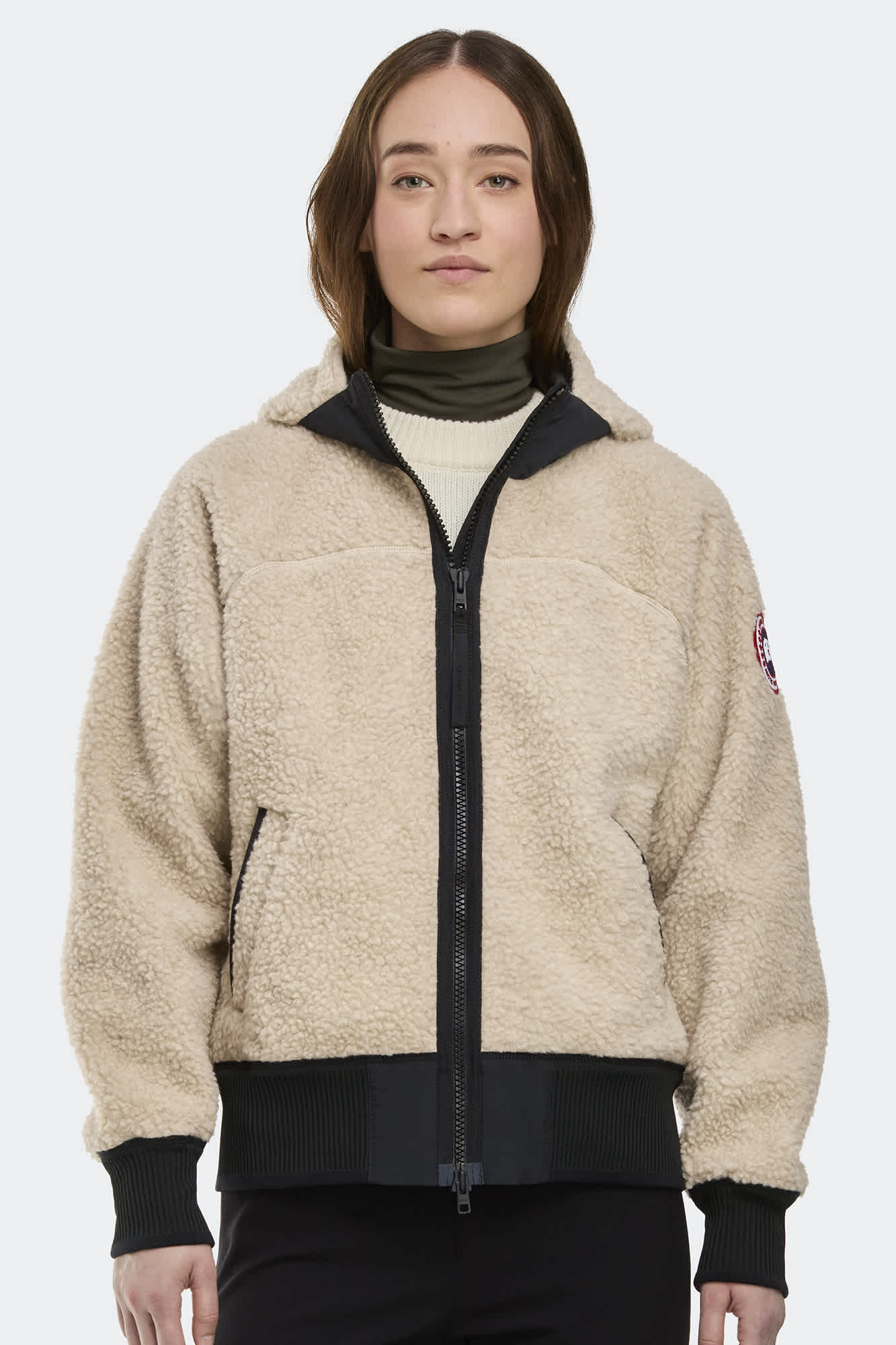 Simcoe Oversized Hoody Kind High Pile Fleece | Canada Goose US