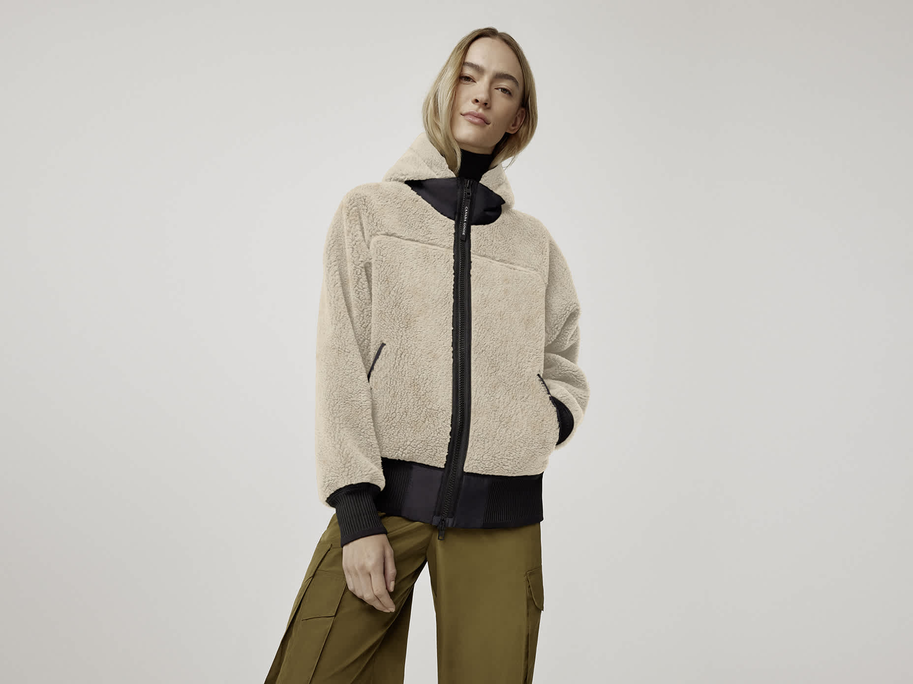 Simcoe Oversized Hoody Kind High Pile Fleece | Canada Goose VN
