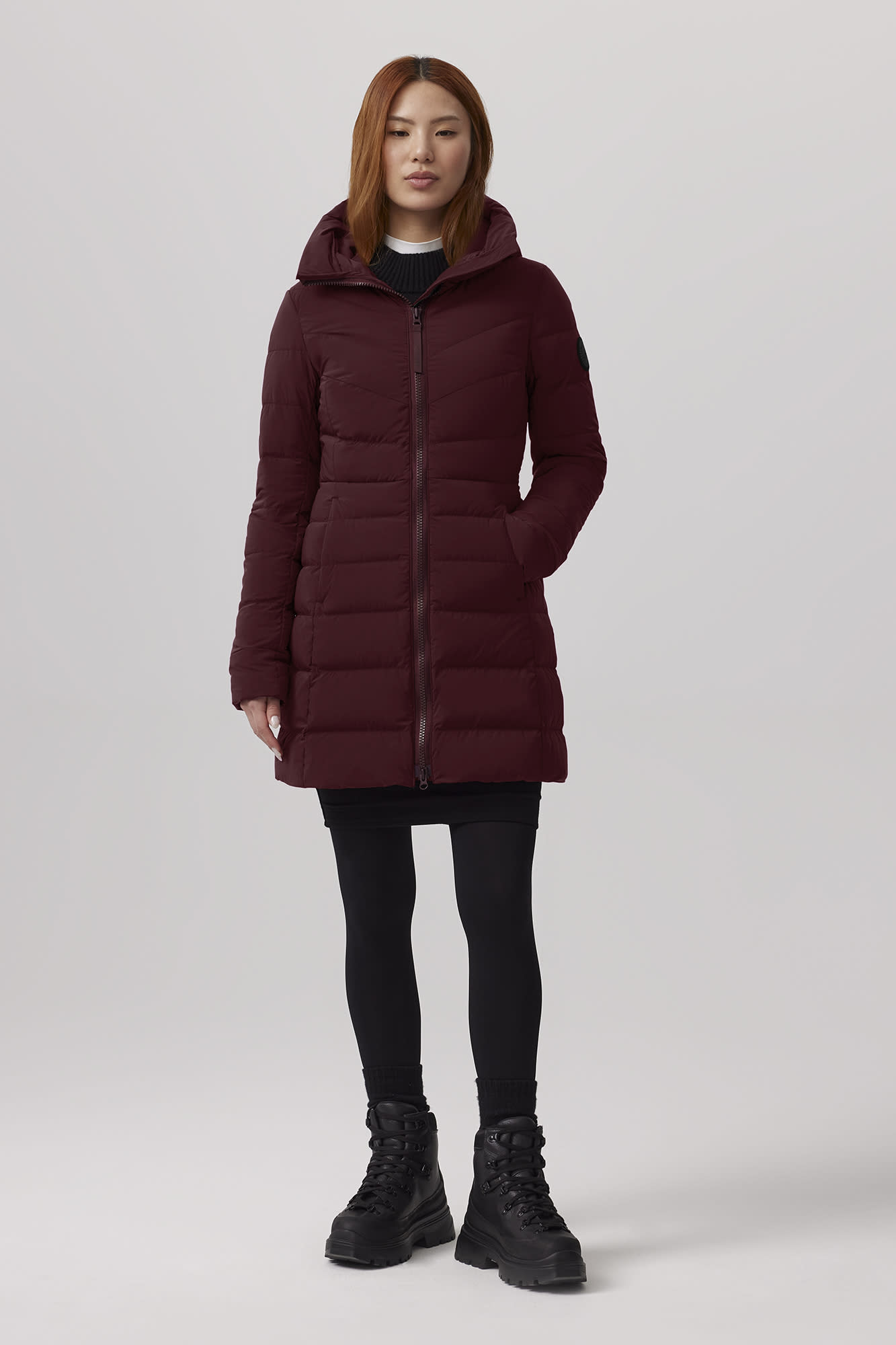 Clair Coat Black Label Canada Goose YG