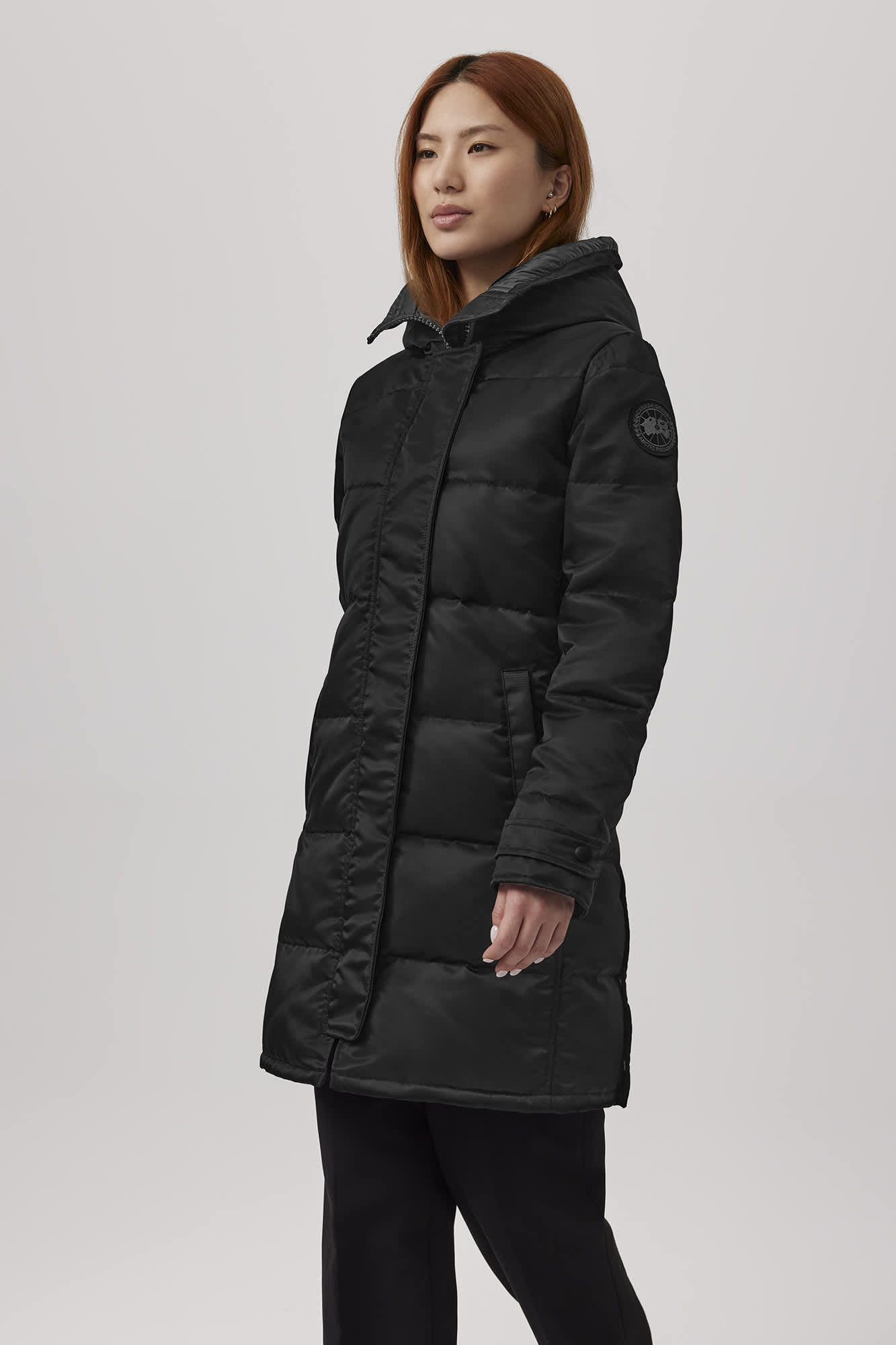Canada Goose Shelburne Parka Performance Satin Women Black XXL
