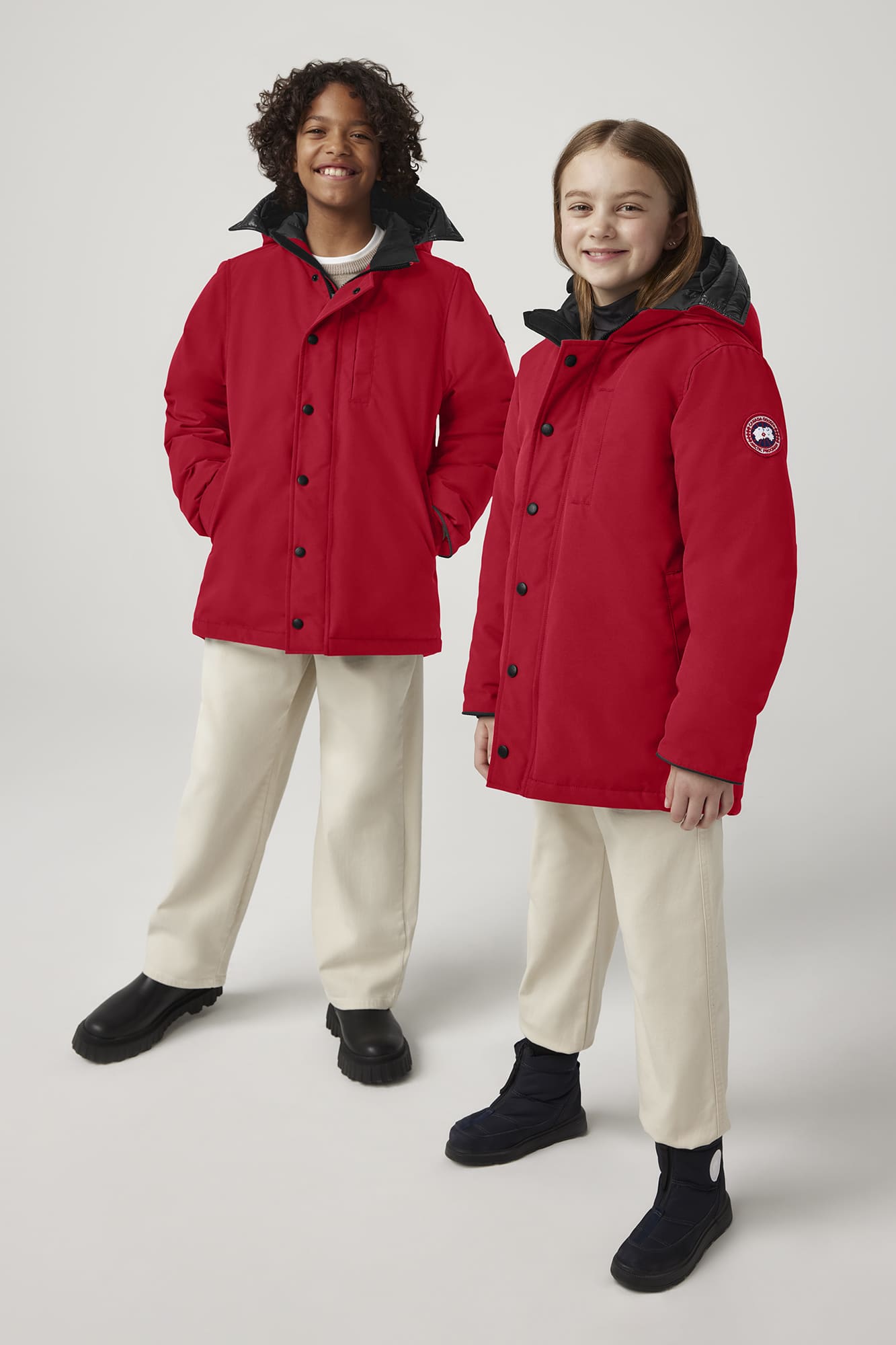 Youth logan parka top