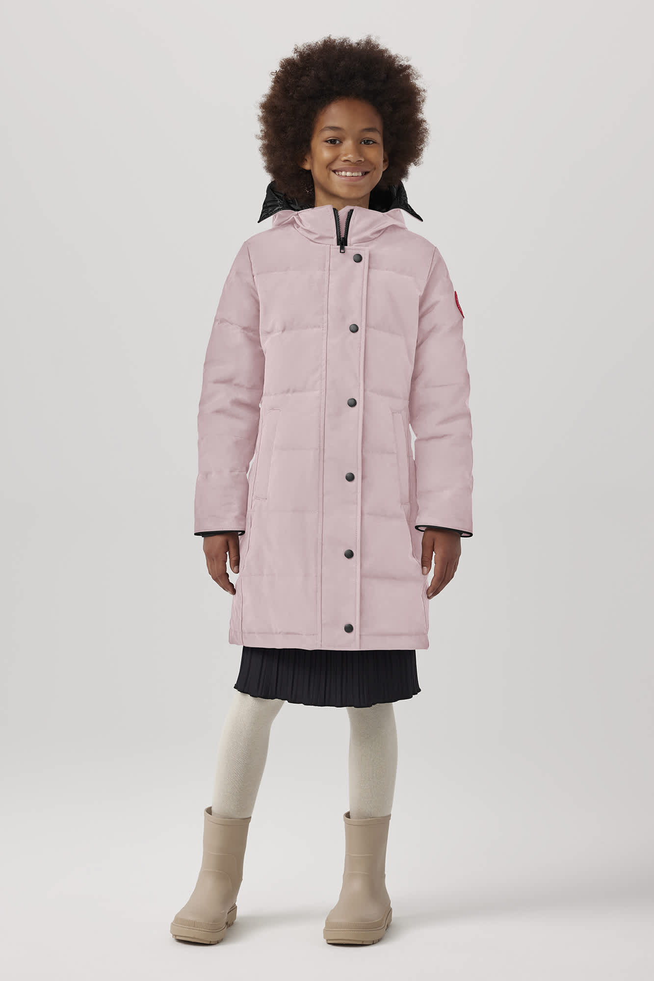 Canada goose girls coat shop