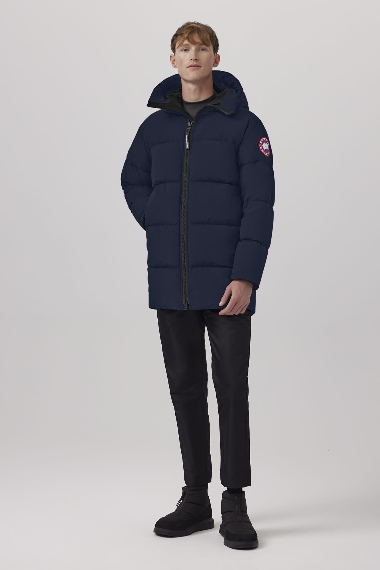 Canada goose mens long coat store