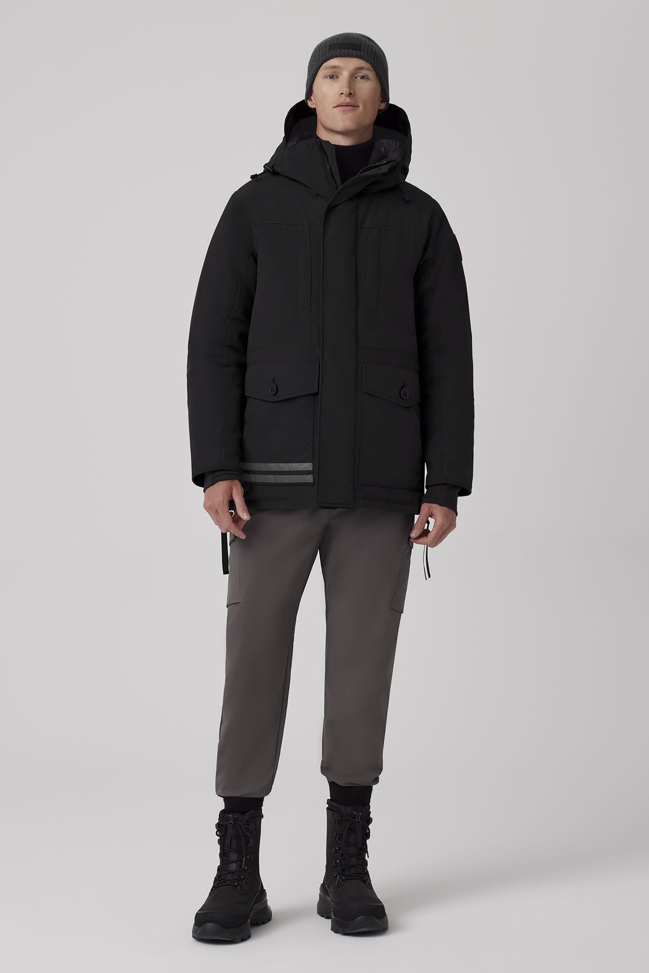 canada goose jacket mens black