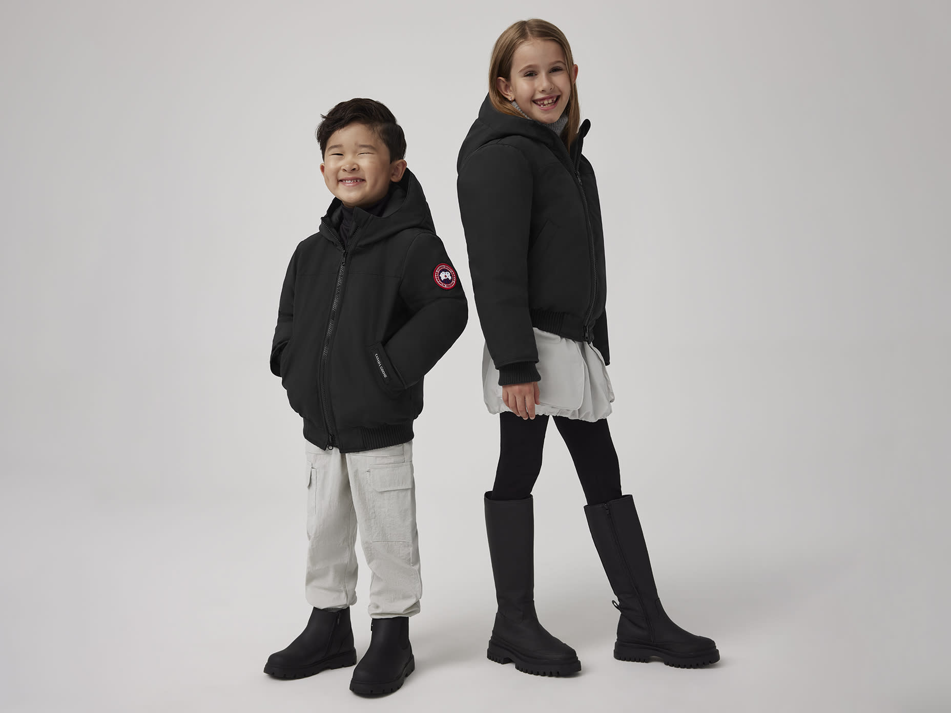 Kids Grizzly Bomber Canada Goose DE