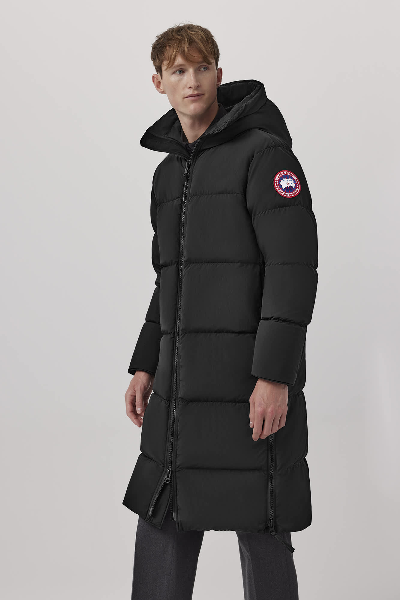 canada goose long down coat