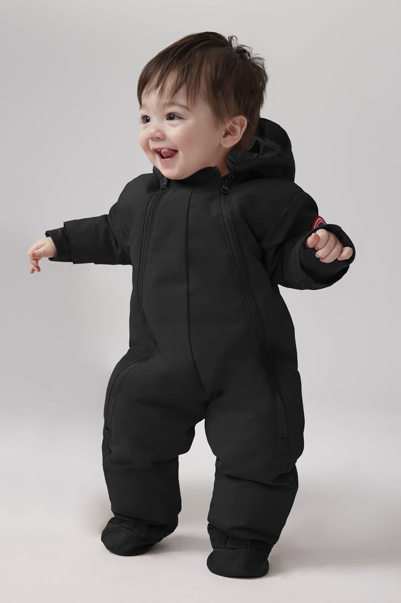 Goose down snowsuit top