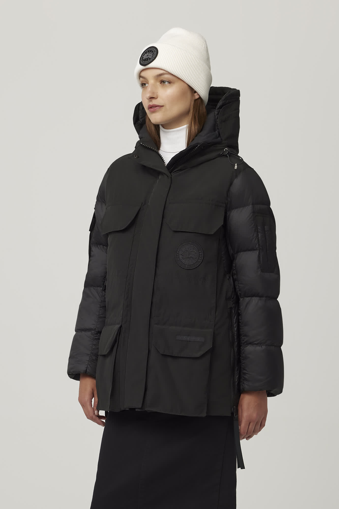 Expedition parka black deals