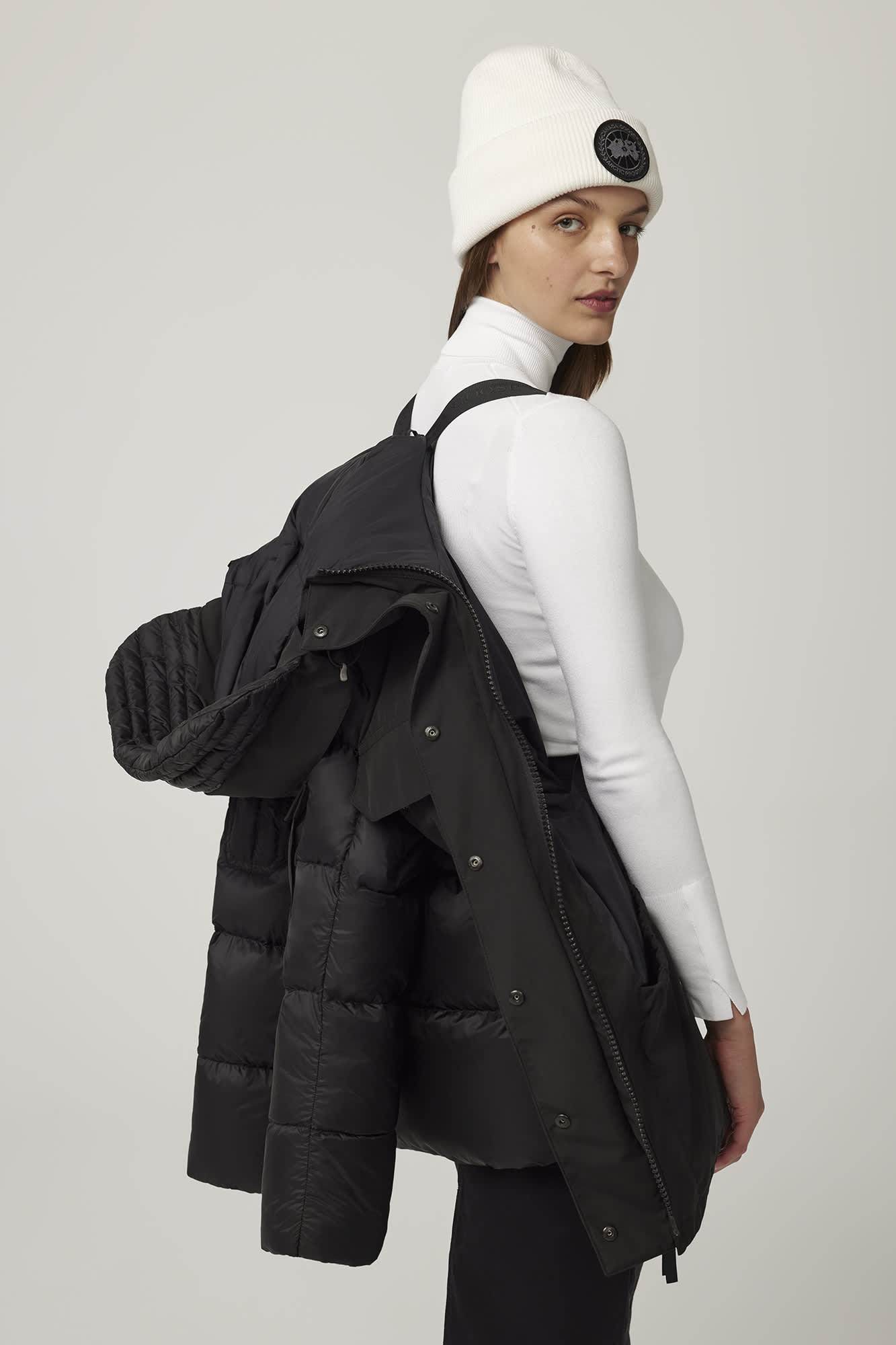 Expedition parka black top