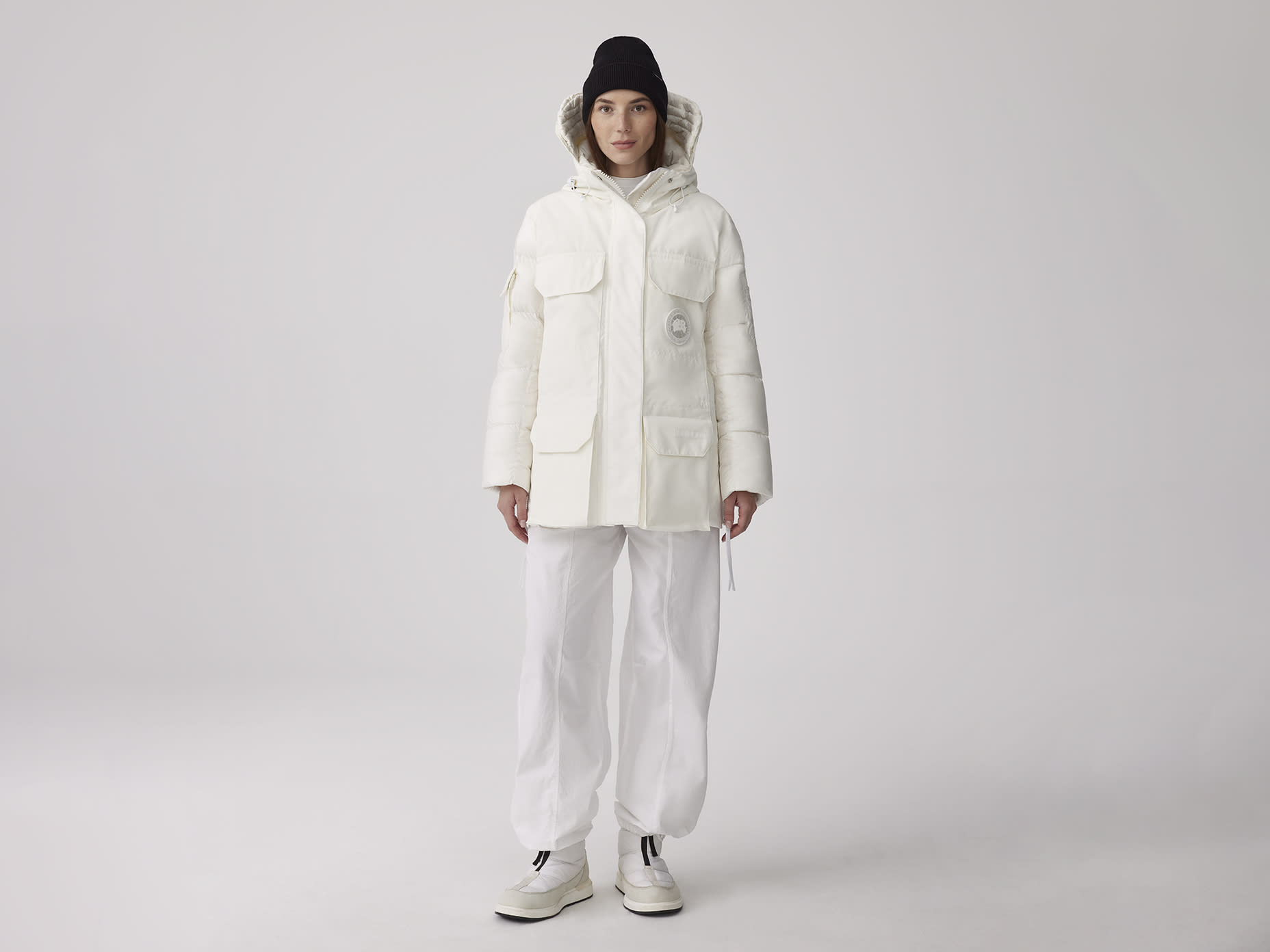 Canada goose expedition parka womens white store