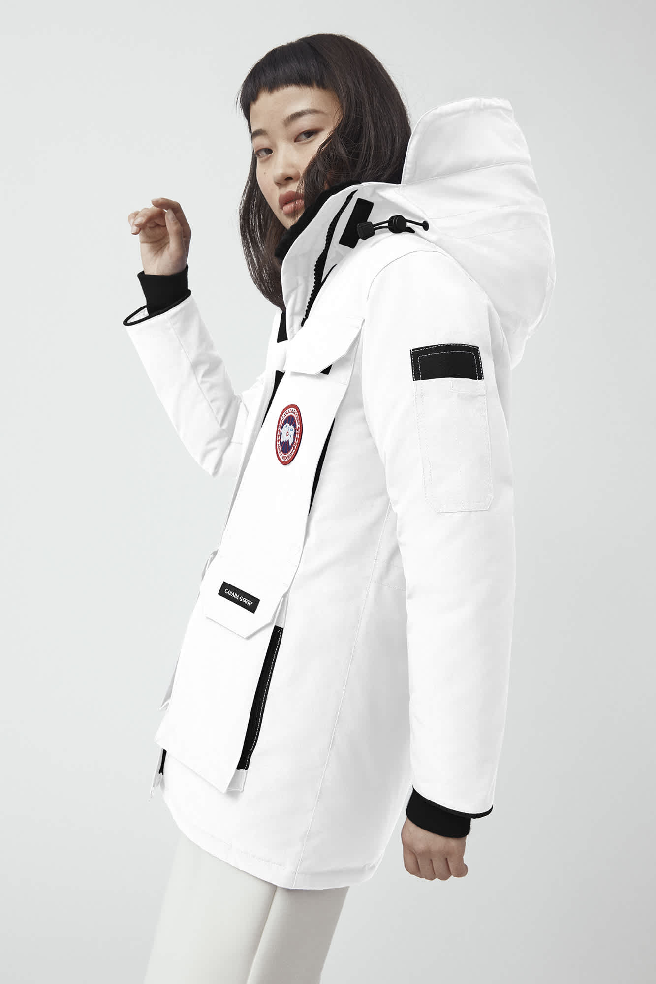Expedition parka fusion fit white outlet