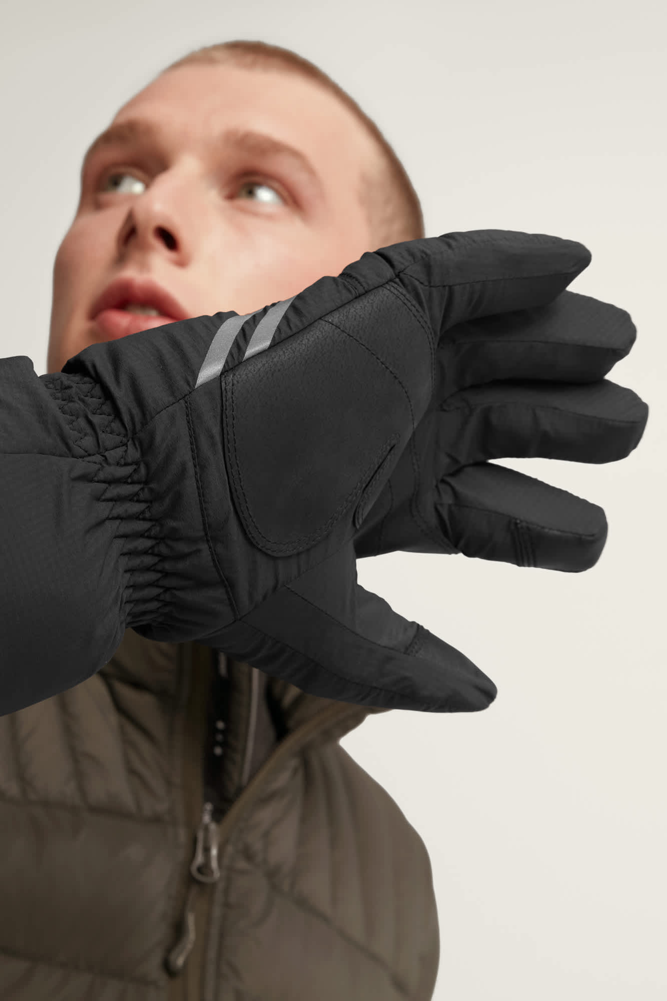 Men s Gloves and Mittens Leather Down Filled Canada Goose US