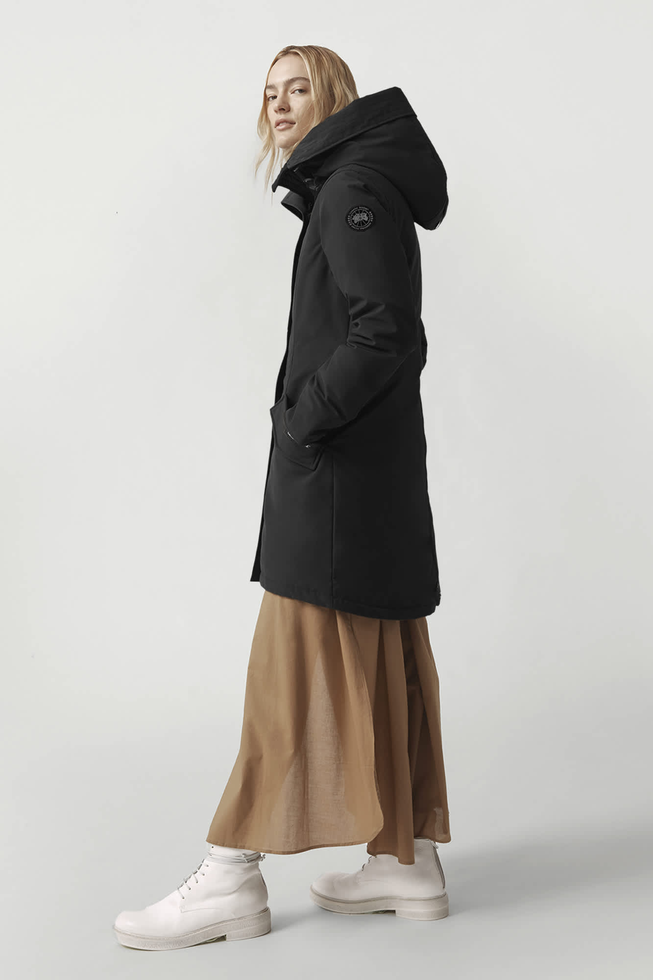 Canada goose rossclair black label sales