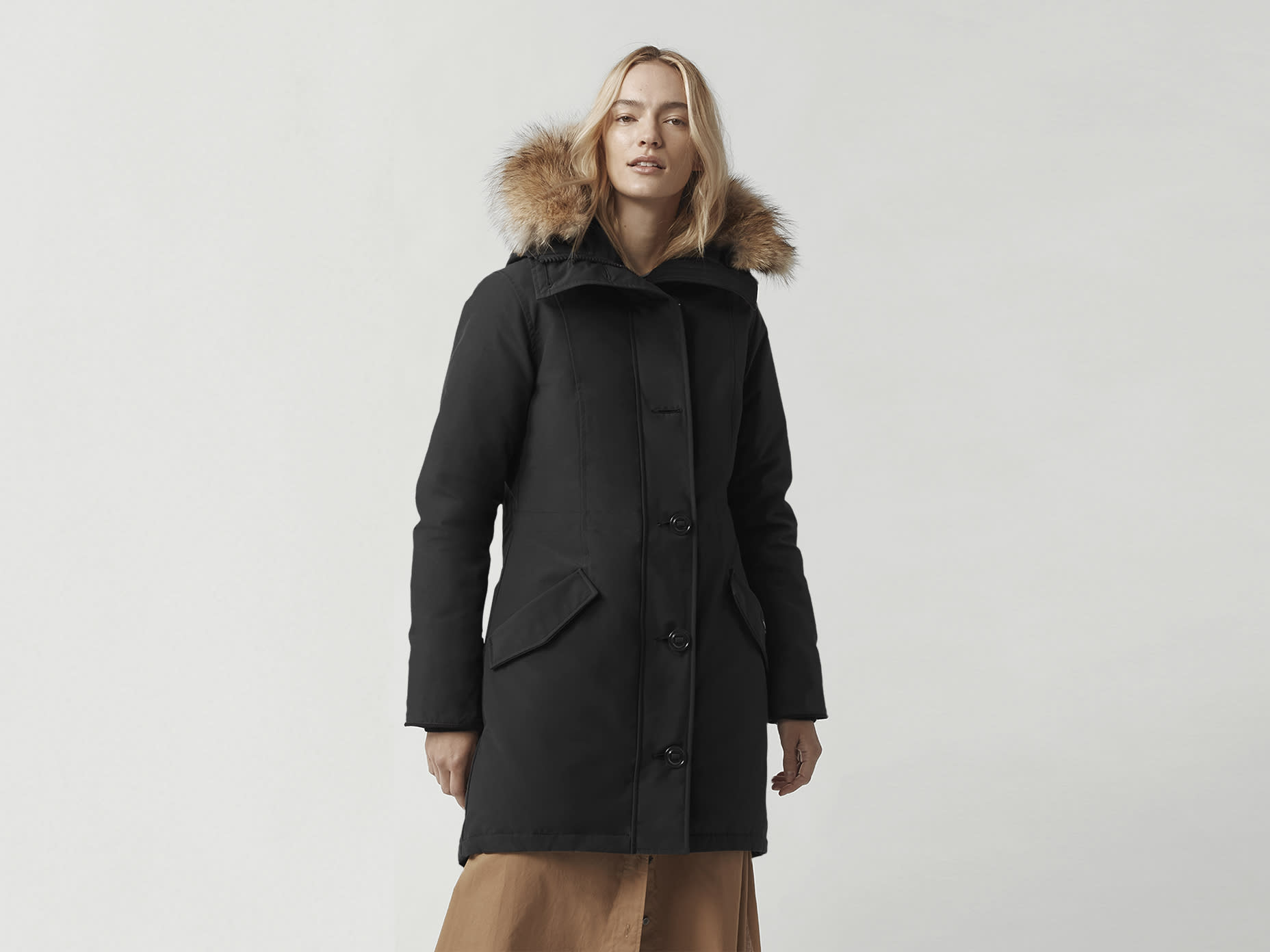 Black rossclair canada goose on sale